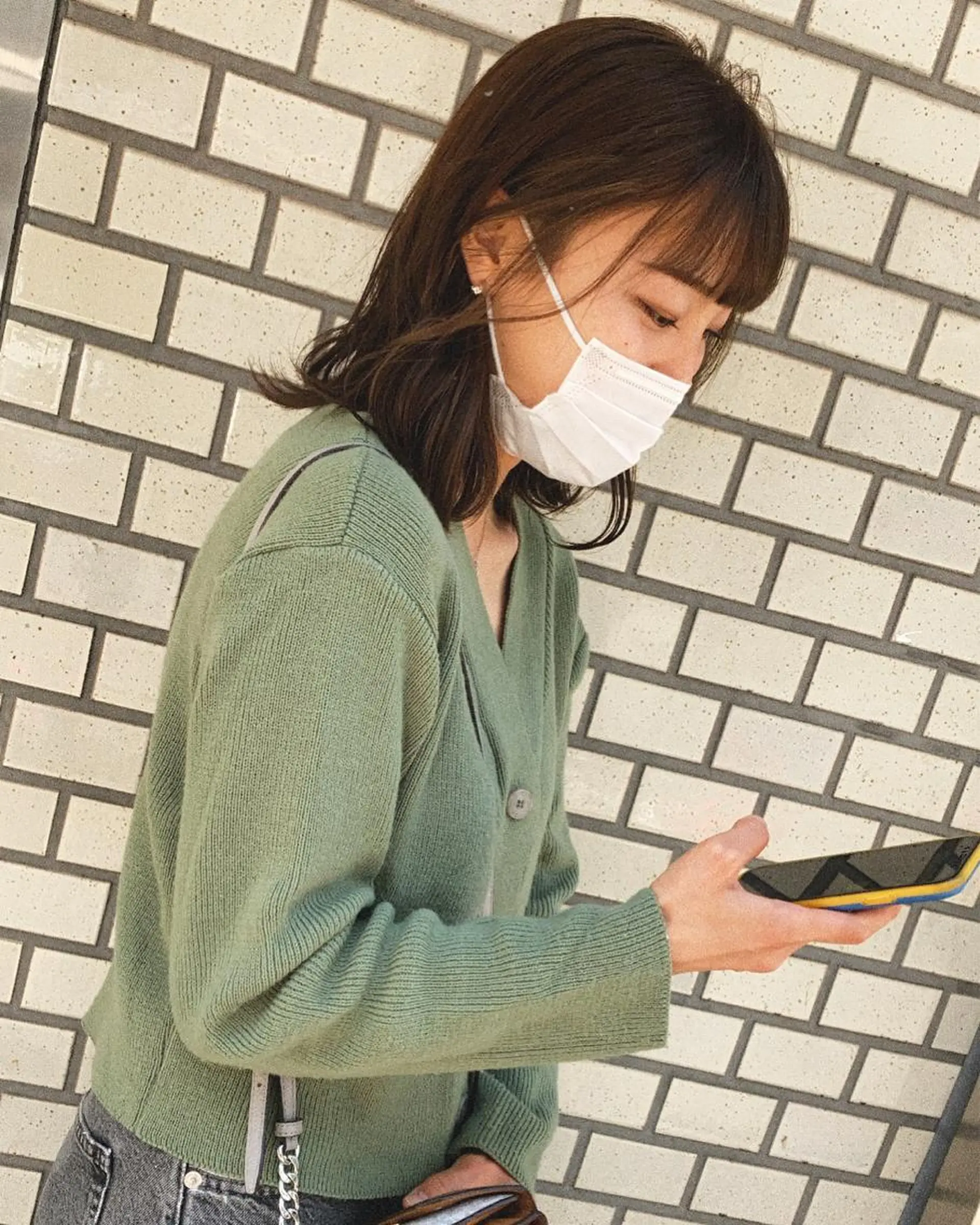 ミディアム カラー 韓国風デザイン 💐MIZUKI💐のヘアスタイル