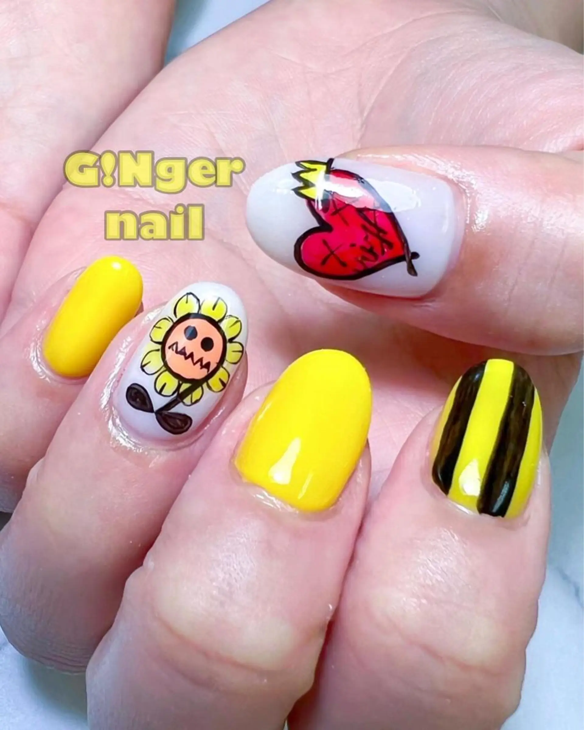 ネイル ハンドネイル ハンドケア GINGER NAIL所属・代々木 GINGERNAILのネイルデザイン