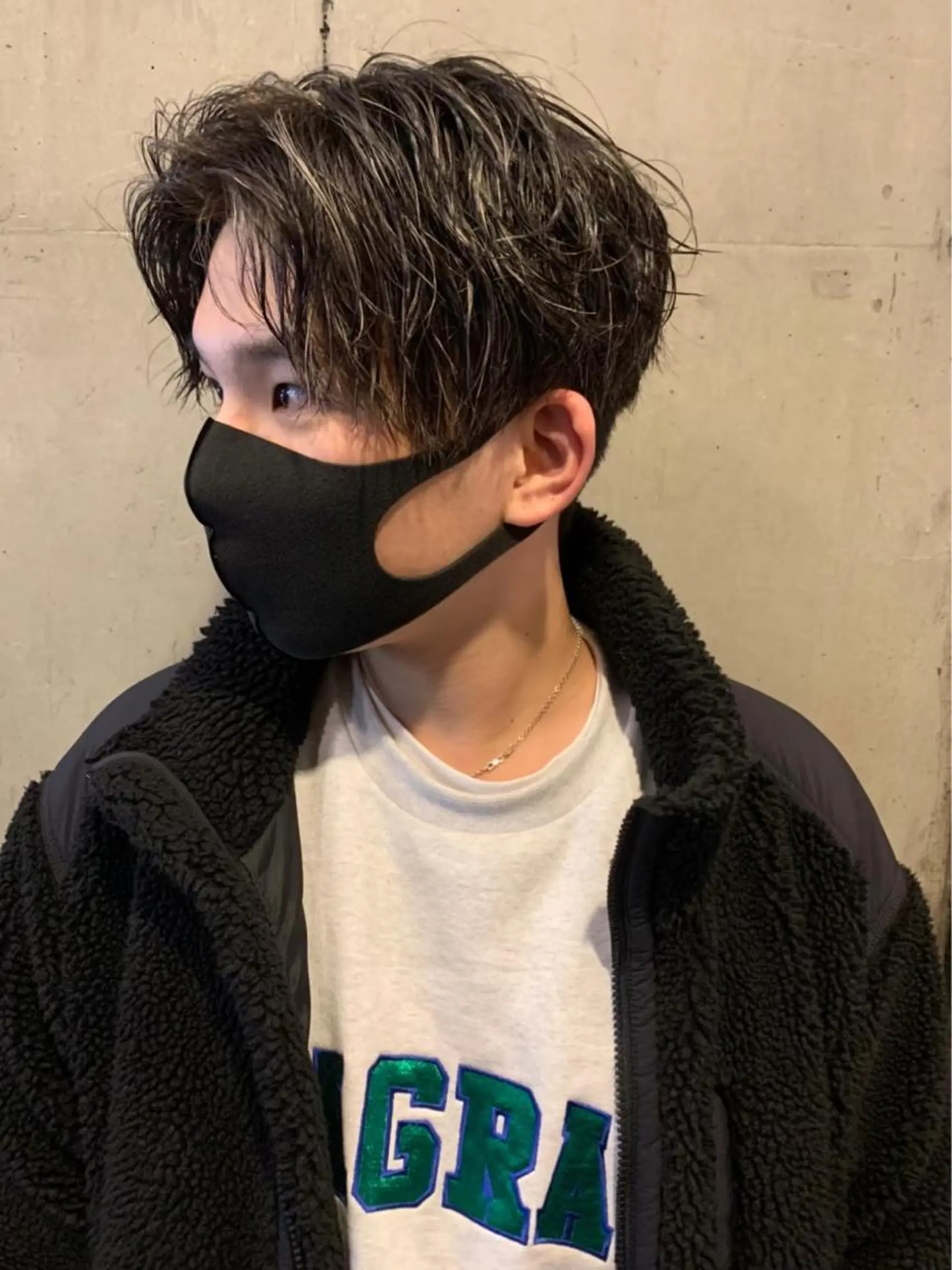 カラー パーマ メンズ 新宿【メンズパーマ】 塩澤太一のヘアスタイル