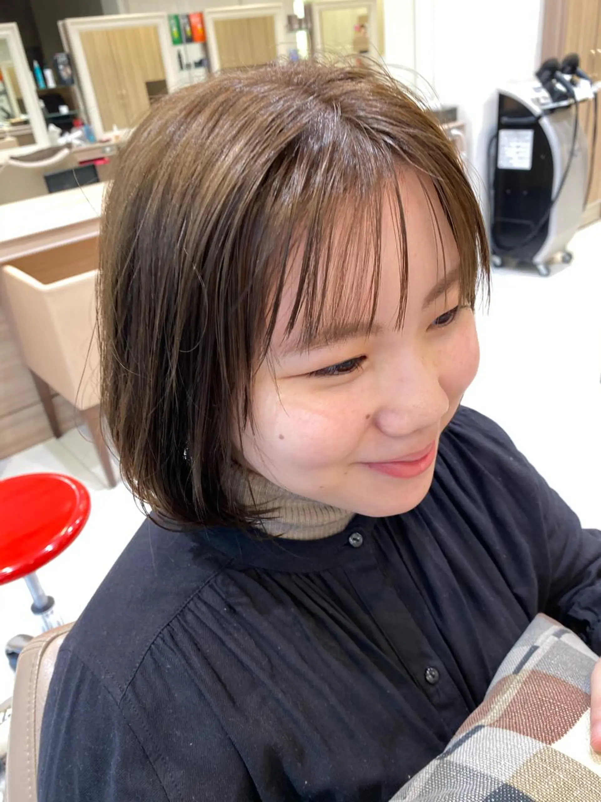ショート カラー ブリーチ ハイトーンカラー イルミナカラー ショートヘア トリートメント ヘアカラー トリートメント ウエモト　タク ショート/レイヤーのヘアスタイル