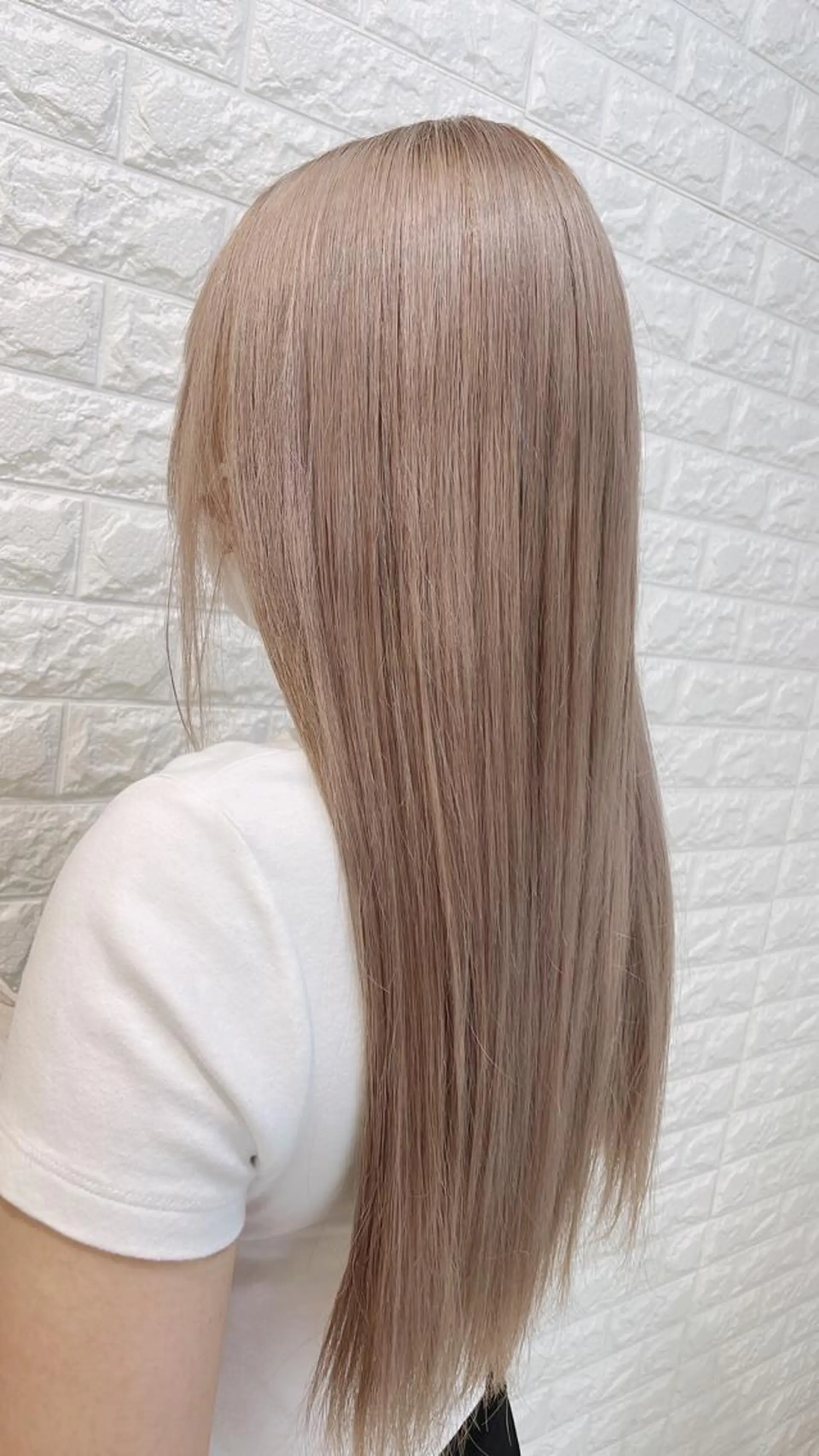 ロング ヘアカラー トリートメント 福森 みずきのヘアスタイル