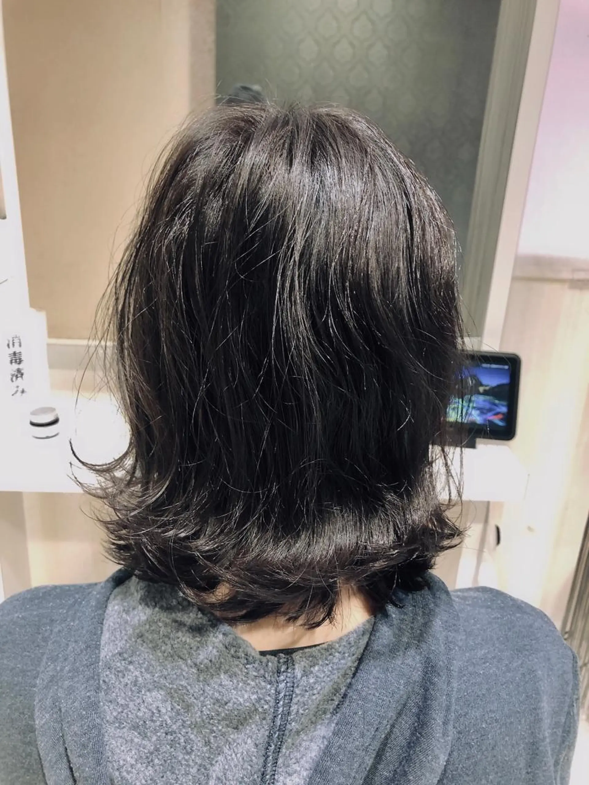 ショート 外ハネヘア Agu hair Ao 香取佐原店所属・蓑輪 ミノワのヘアスタイル