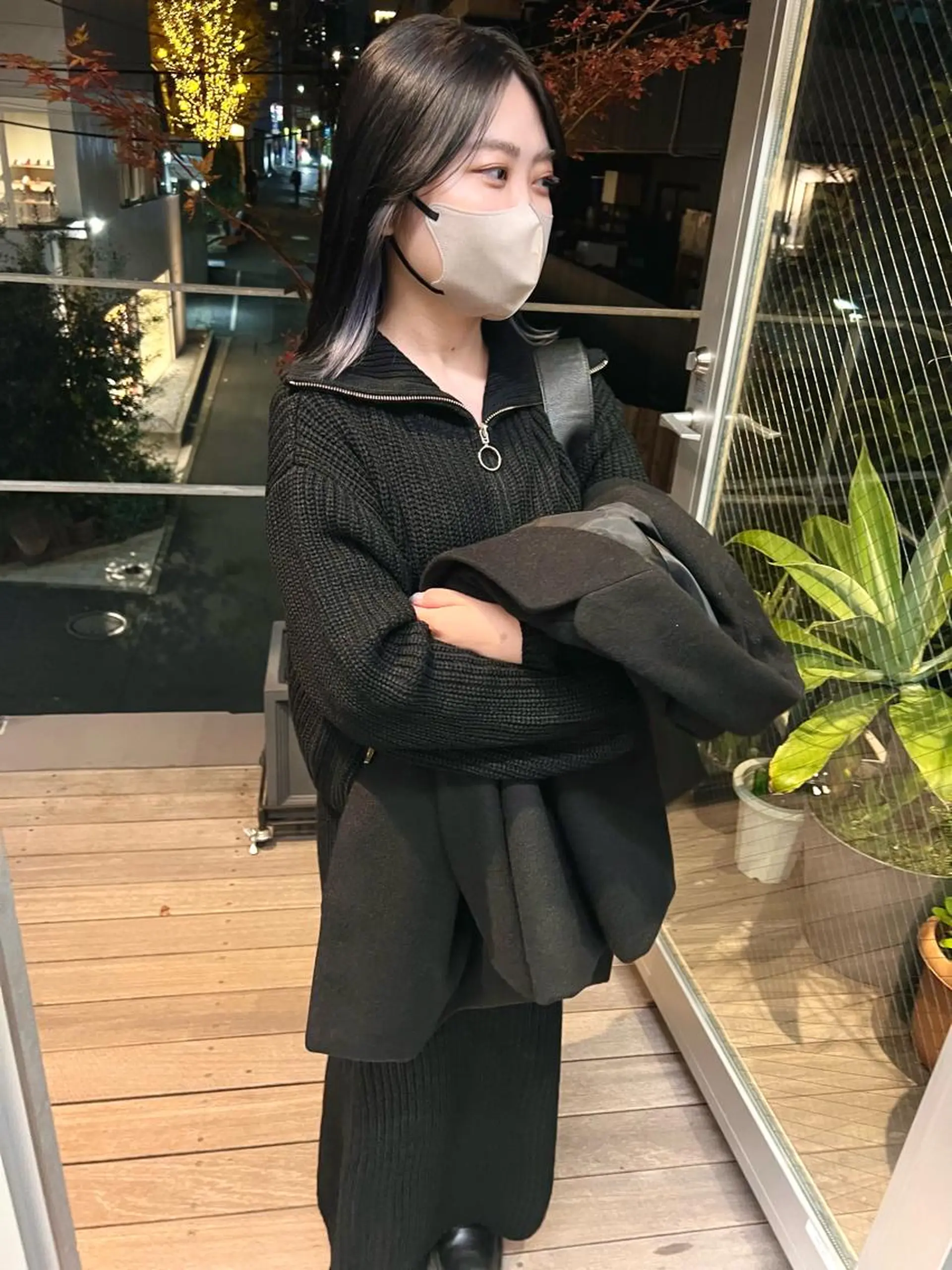 ミディアム カラー インナーカラー カット ヘアカラー トリートメント sakoda shunkiのヘアスタイル