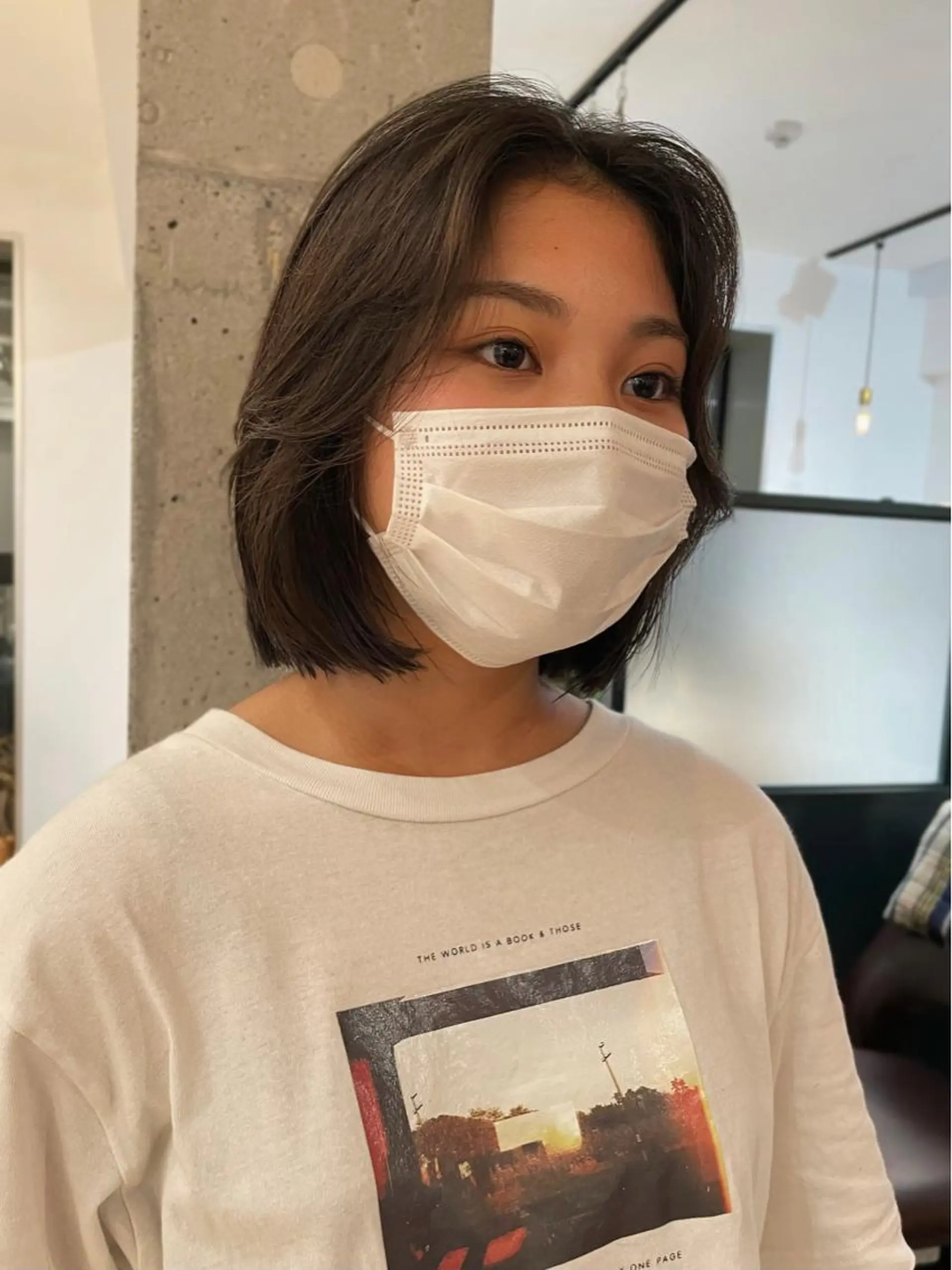 ショート カラー パーマ ヘアアレンジ ネイル マツエク・マツパ Miku /ブリーチ/ボブのヘアスタイル