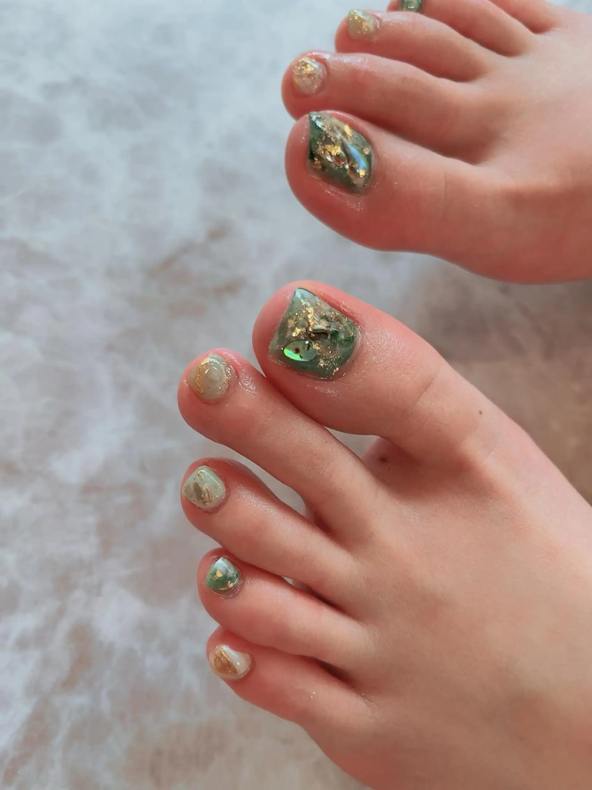 ネイル フットネイル noix nail &eyeのネイルデザイン