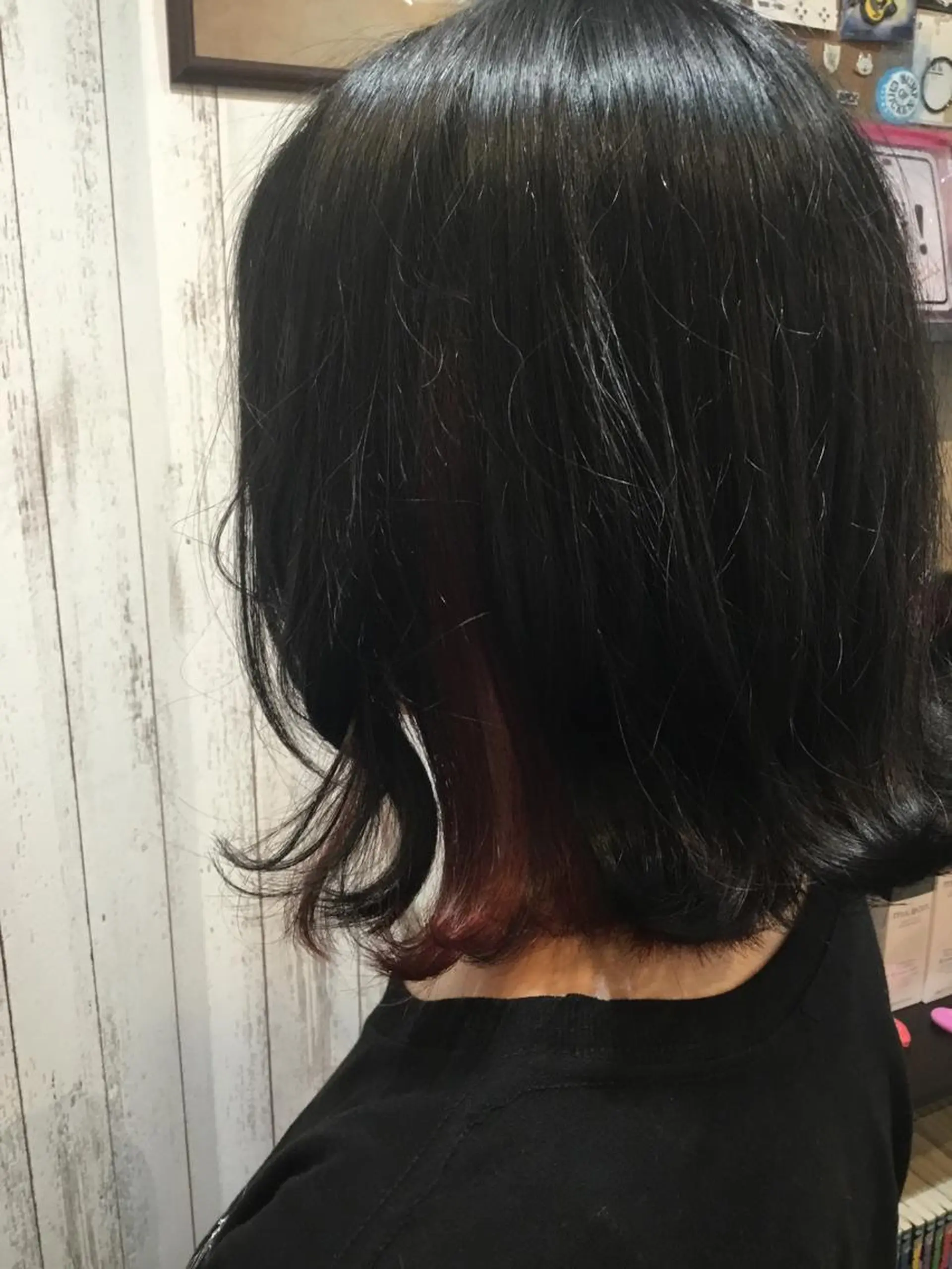 ミディアム カラー embrace エンブレイスのヘアスタイル