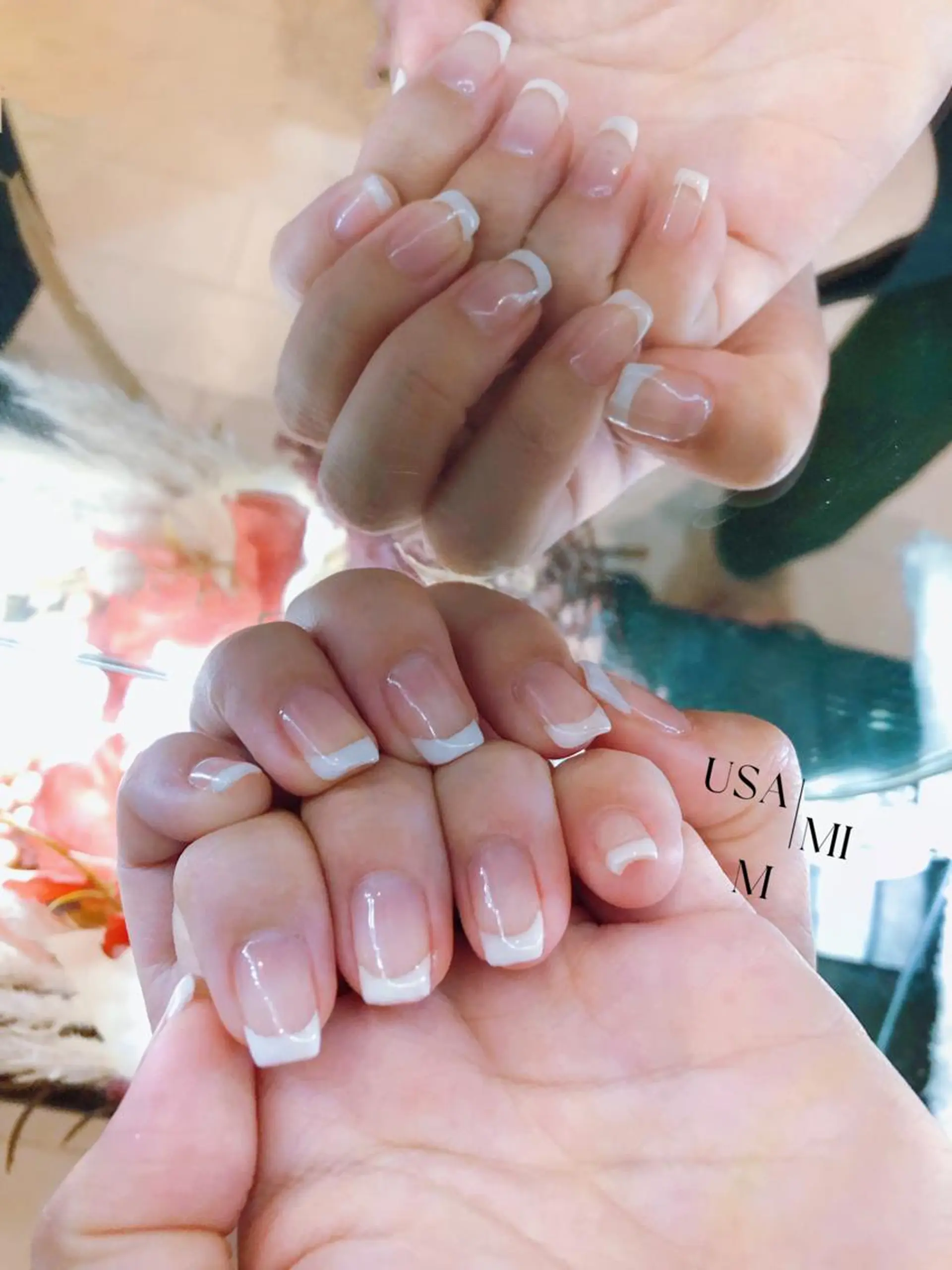 ネイル 💕🐰うさみみ🐰 💕猫と触れ合い✨のネイルデザイン