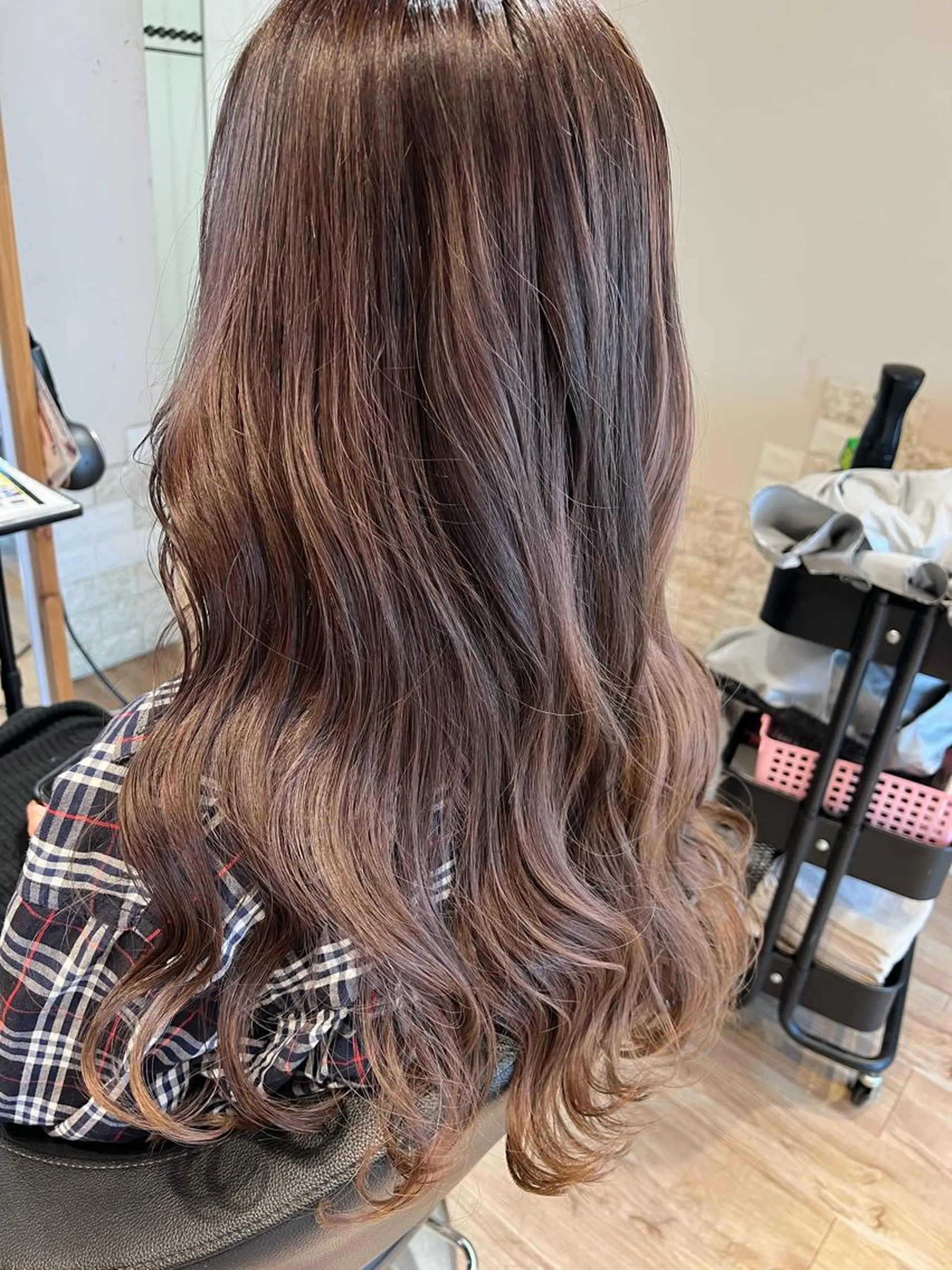 カラー ヘアカラー 早川 真幸のヘアスタイル