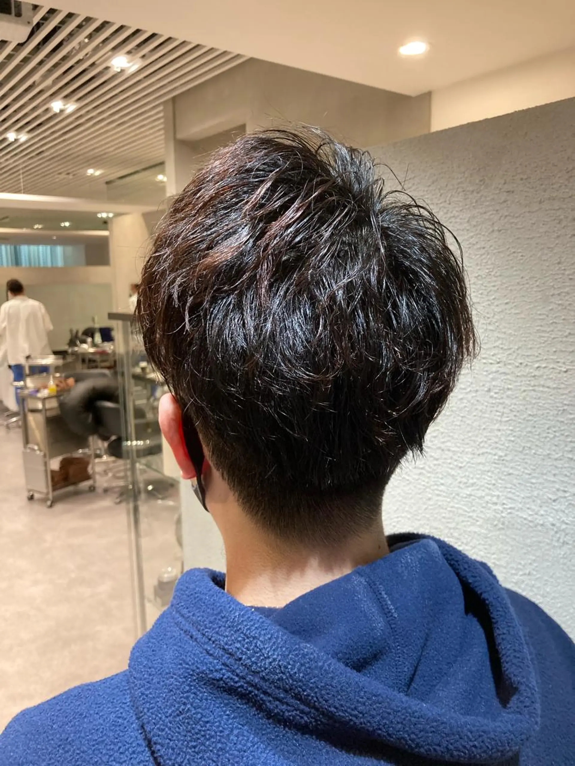 パーマ 豊中/メンズ特化 岡田 龍之介のヘアスタイル