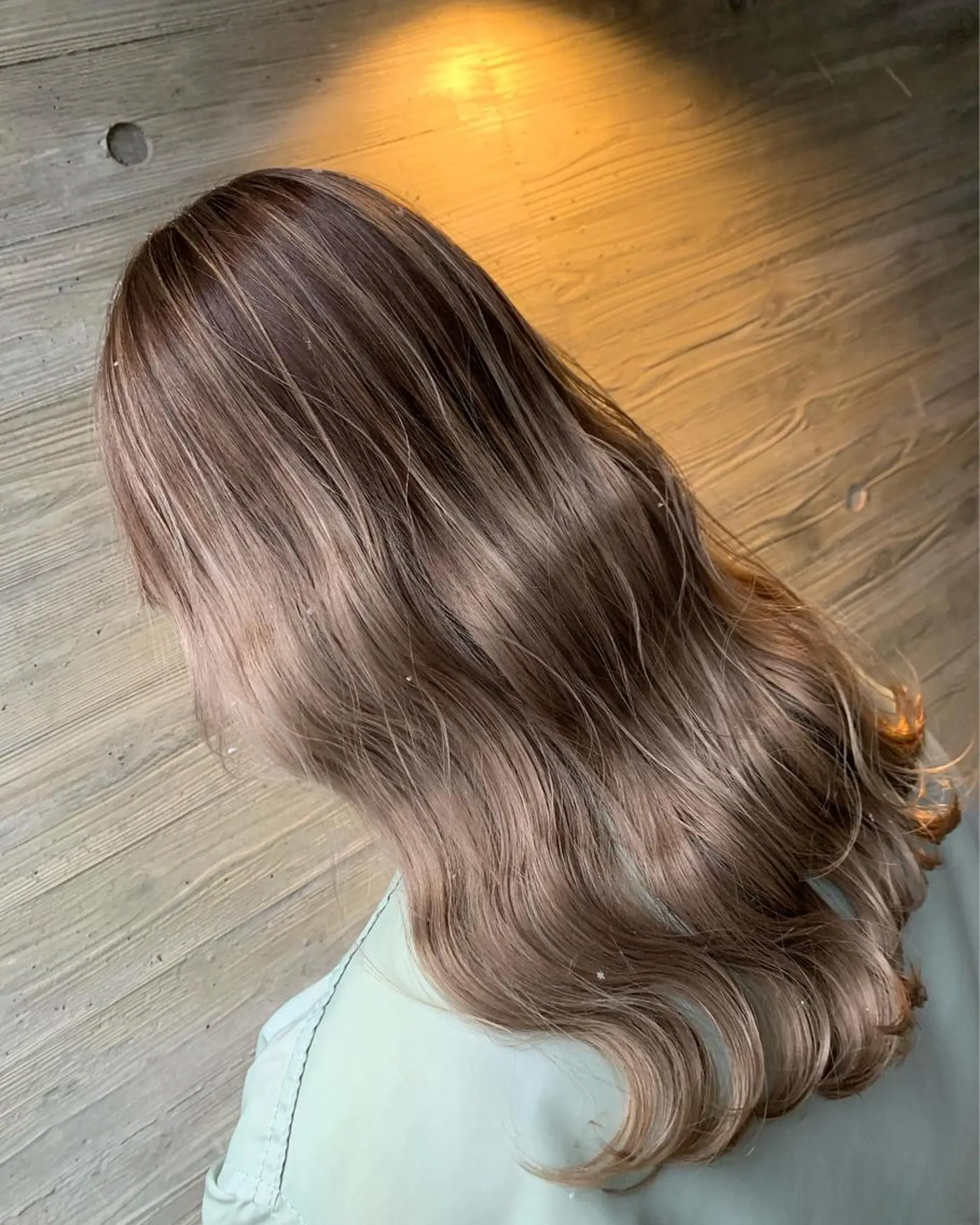 ロング 天野 開のヘアスタイル