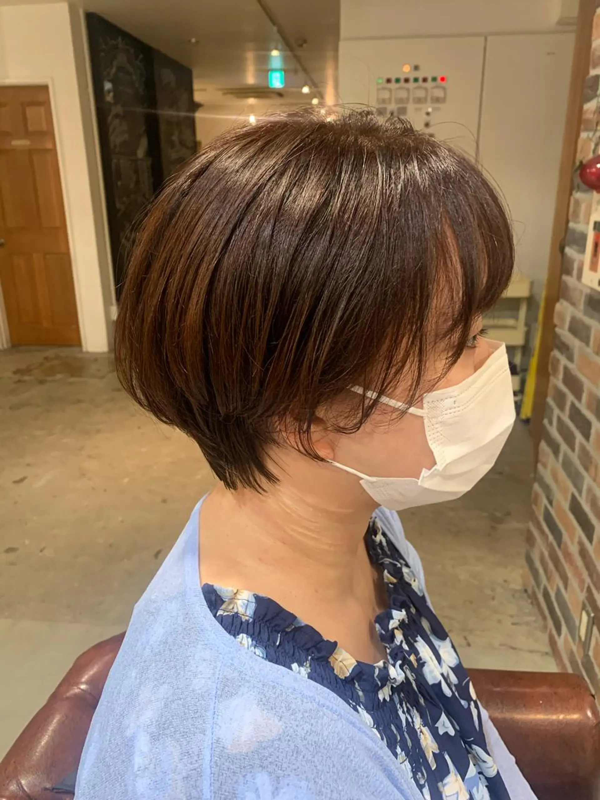 ショート ショート🌼パーマ 本間正子のヘアスタイル