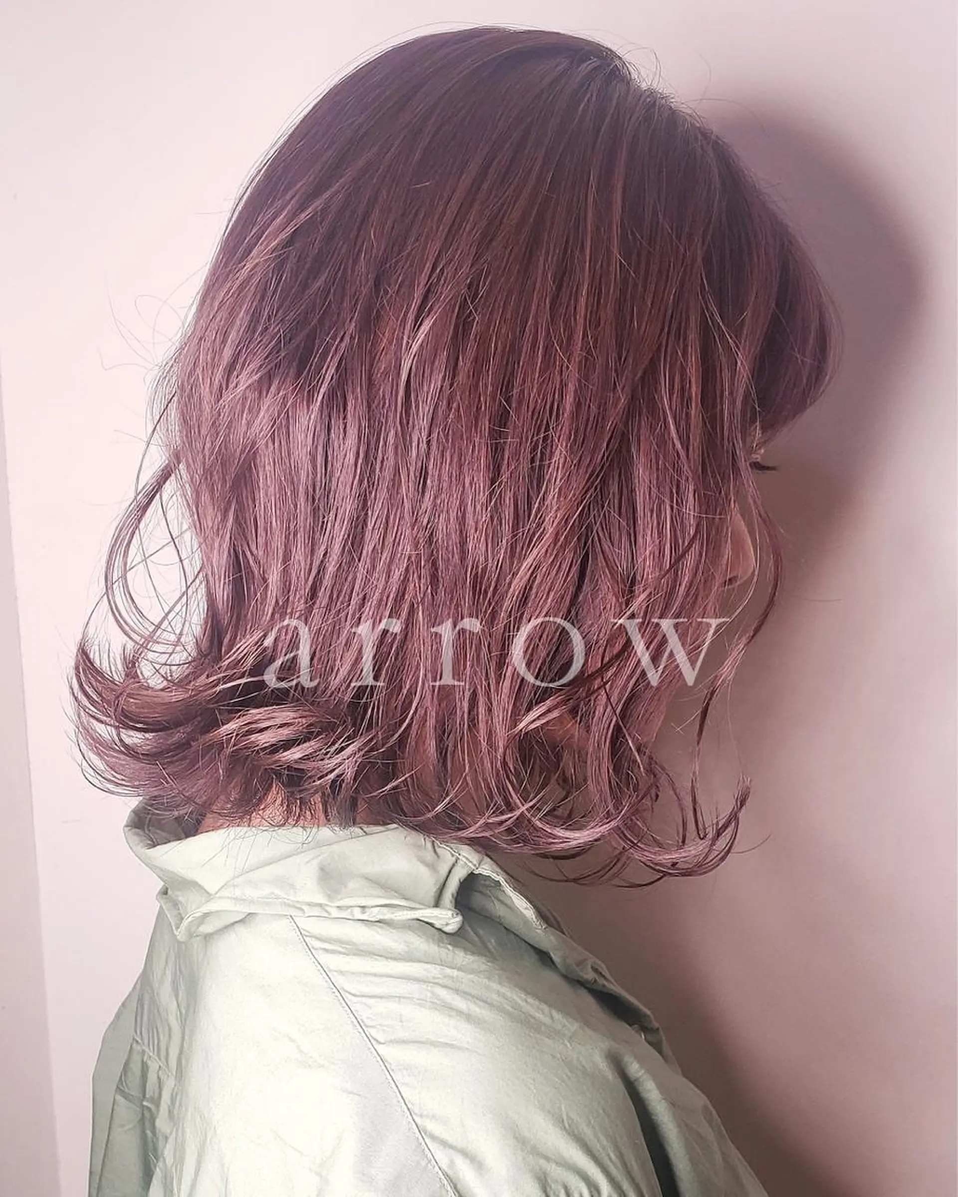 ミディアム カラー arrow🖤 もえみのヘアスタイル