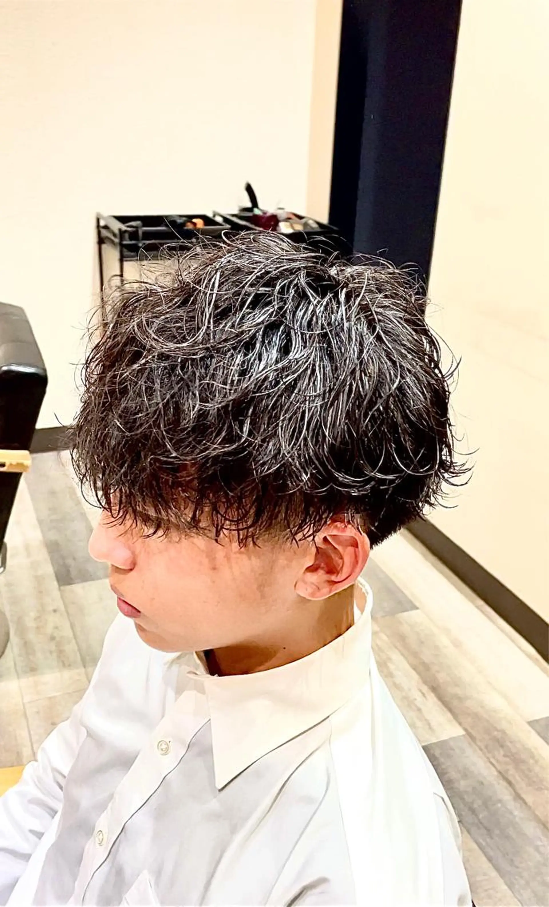 メンズ カット メンズパーマ特化 山﨑　歩のヘアスタイル