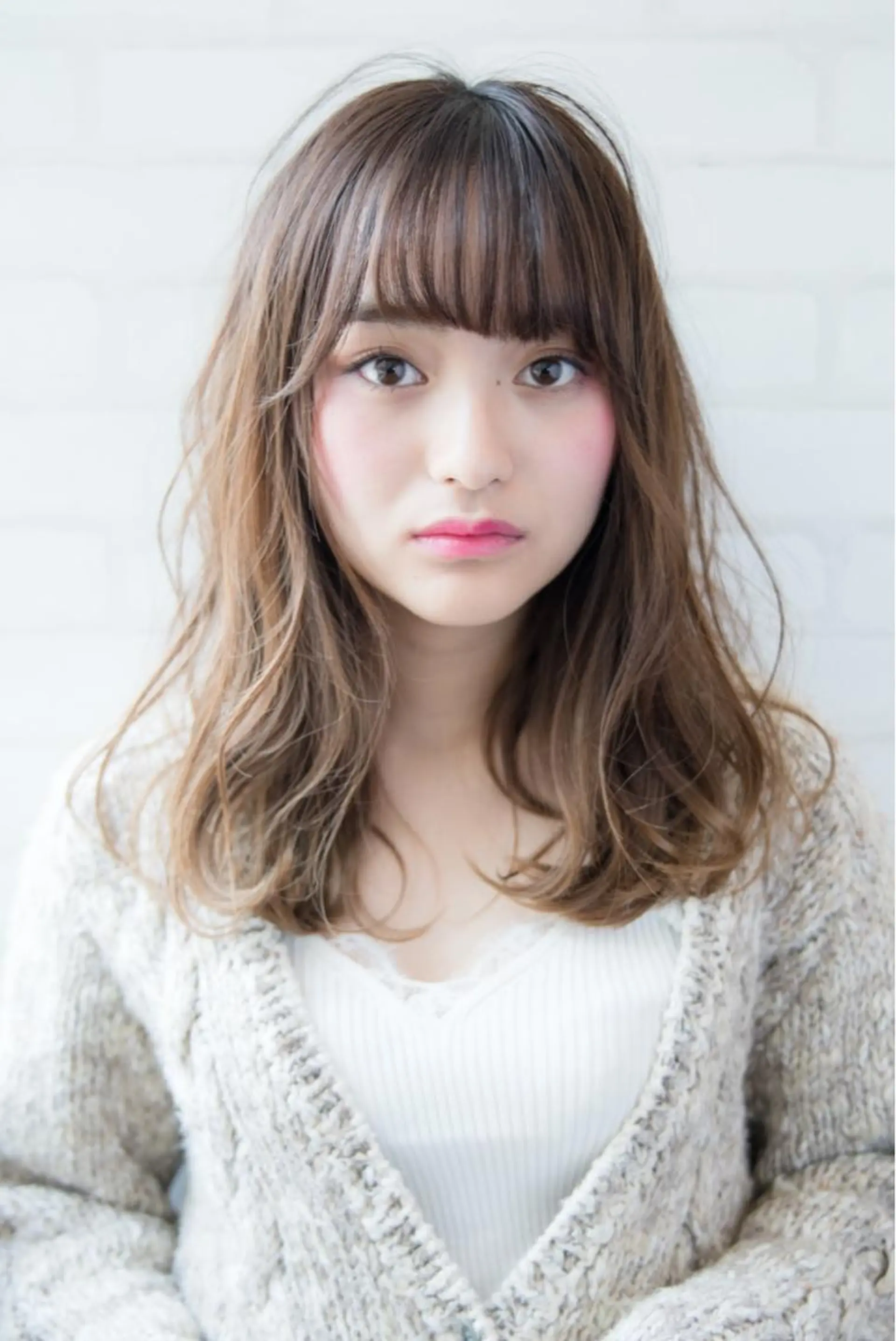 セミロング 高橋 一矢のヘアスタイル