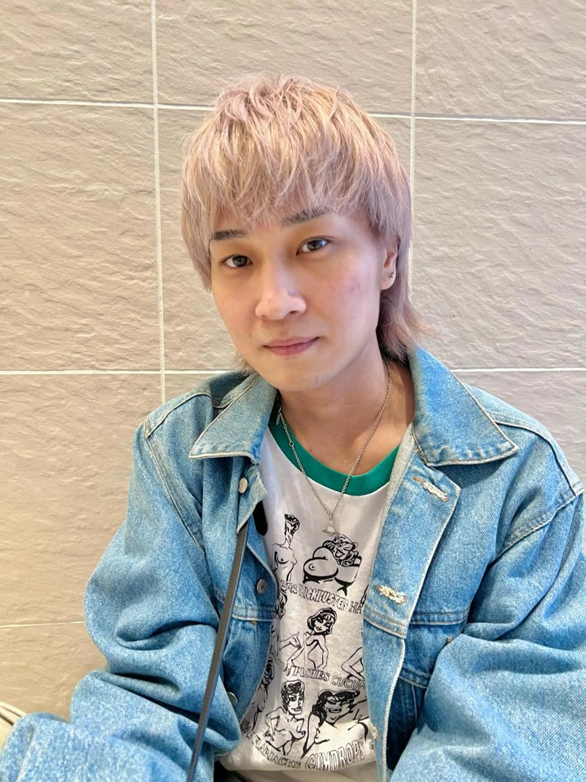 ショート カラー メンズ カット ヘアカラー 宮永 智香のヘアスタイル