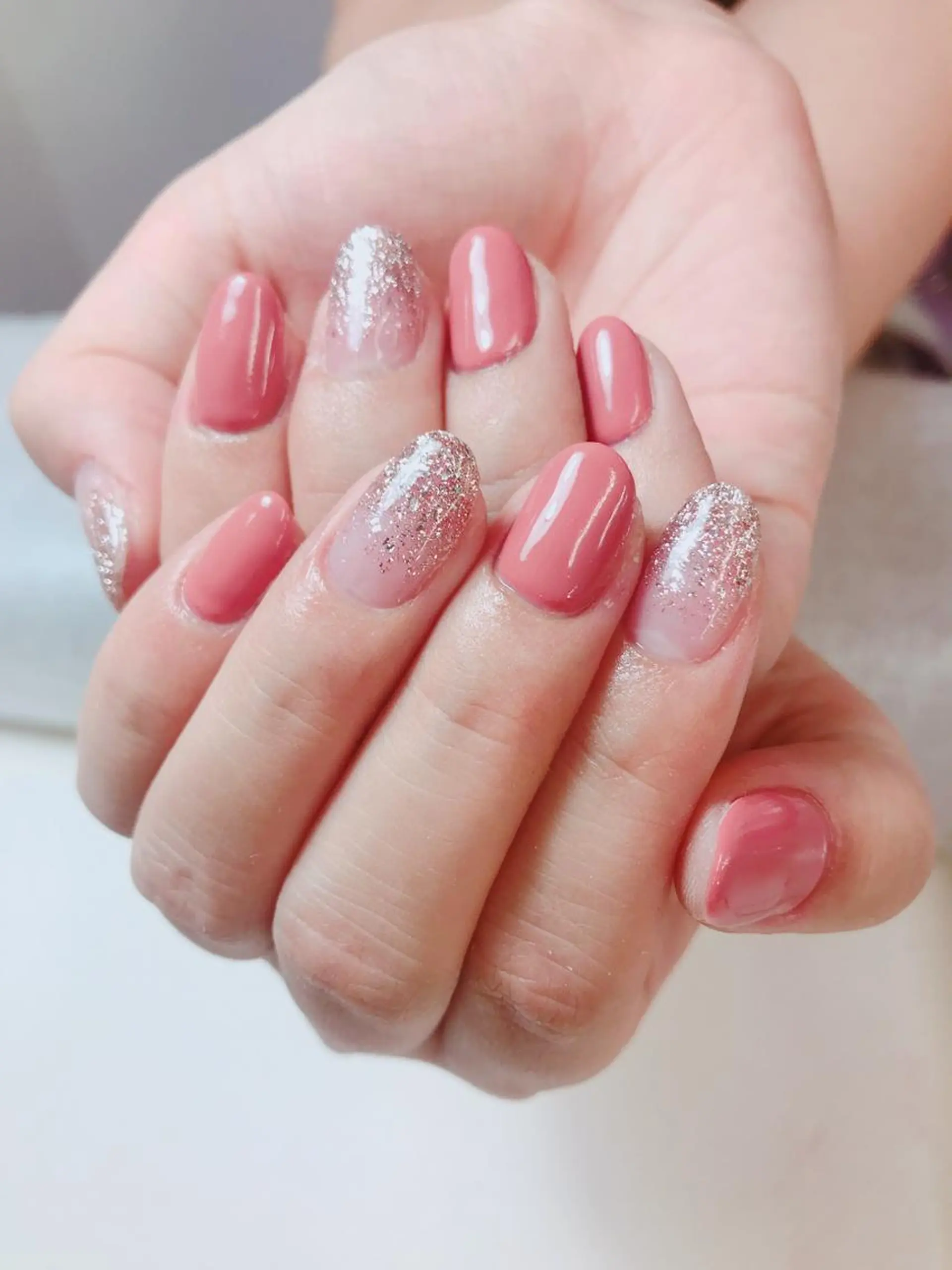 ネイル ジェルネイル ピンク 渋谷FREEVE所属・MAXKELLY miku☺︎のネイルデザイン