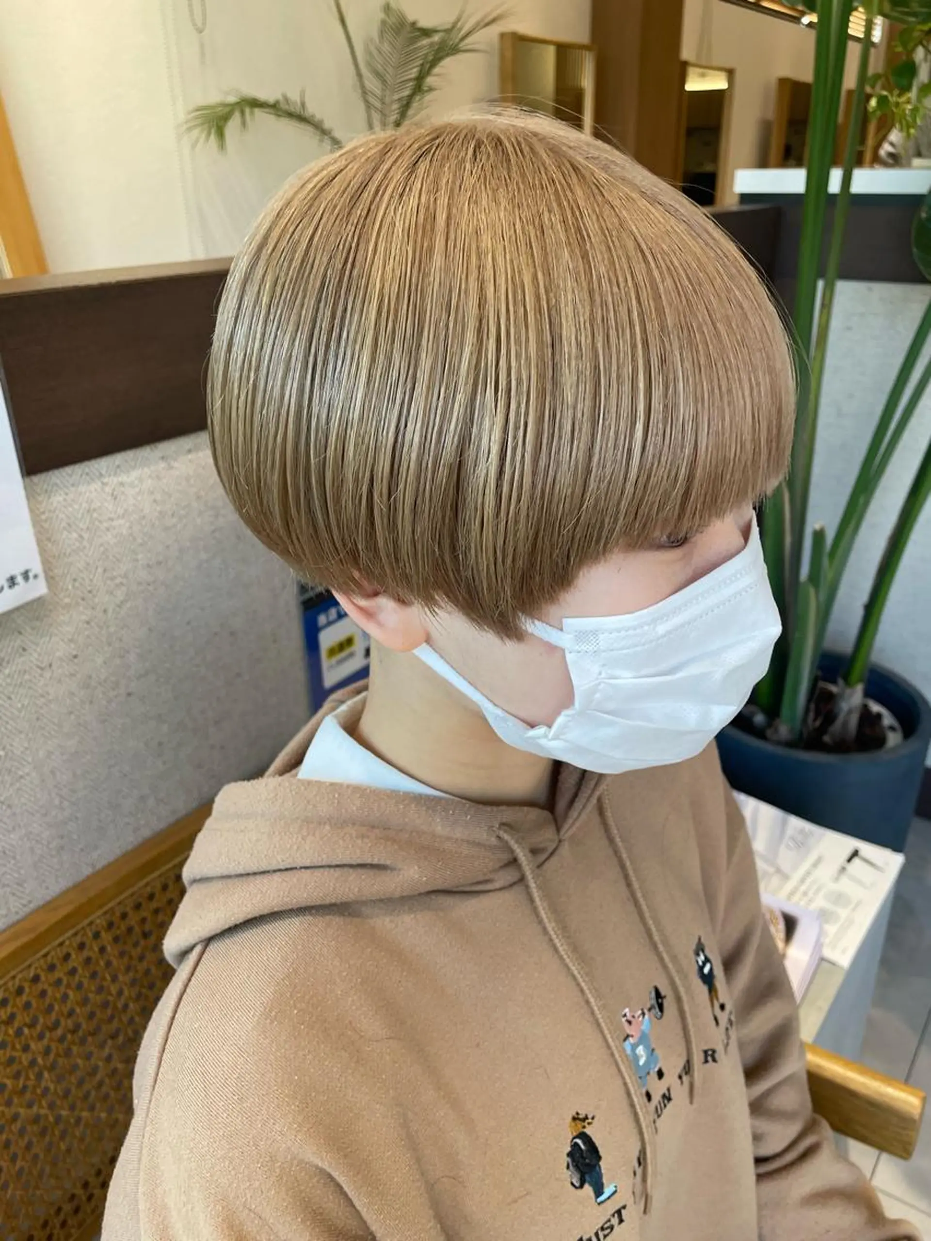 ショート カラー ヘアカラー 高木 櫻のヘアスタイル