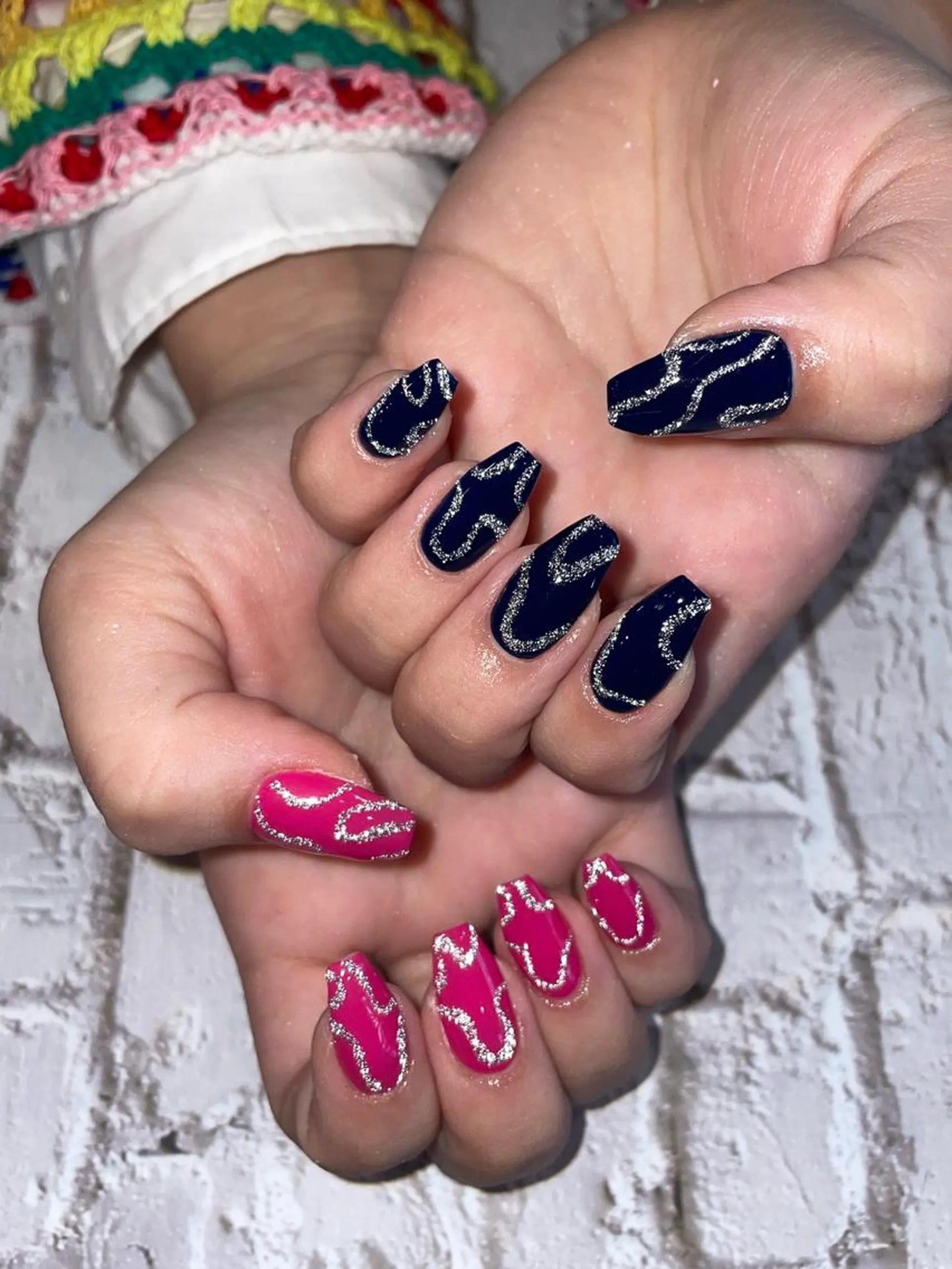 ネイル フラッシュネイル ラメ(グリッター) nailsalonIF所属・akira .のネイルデザイン