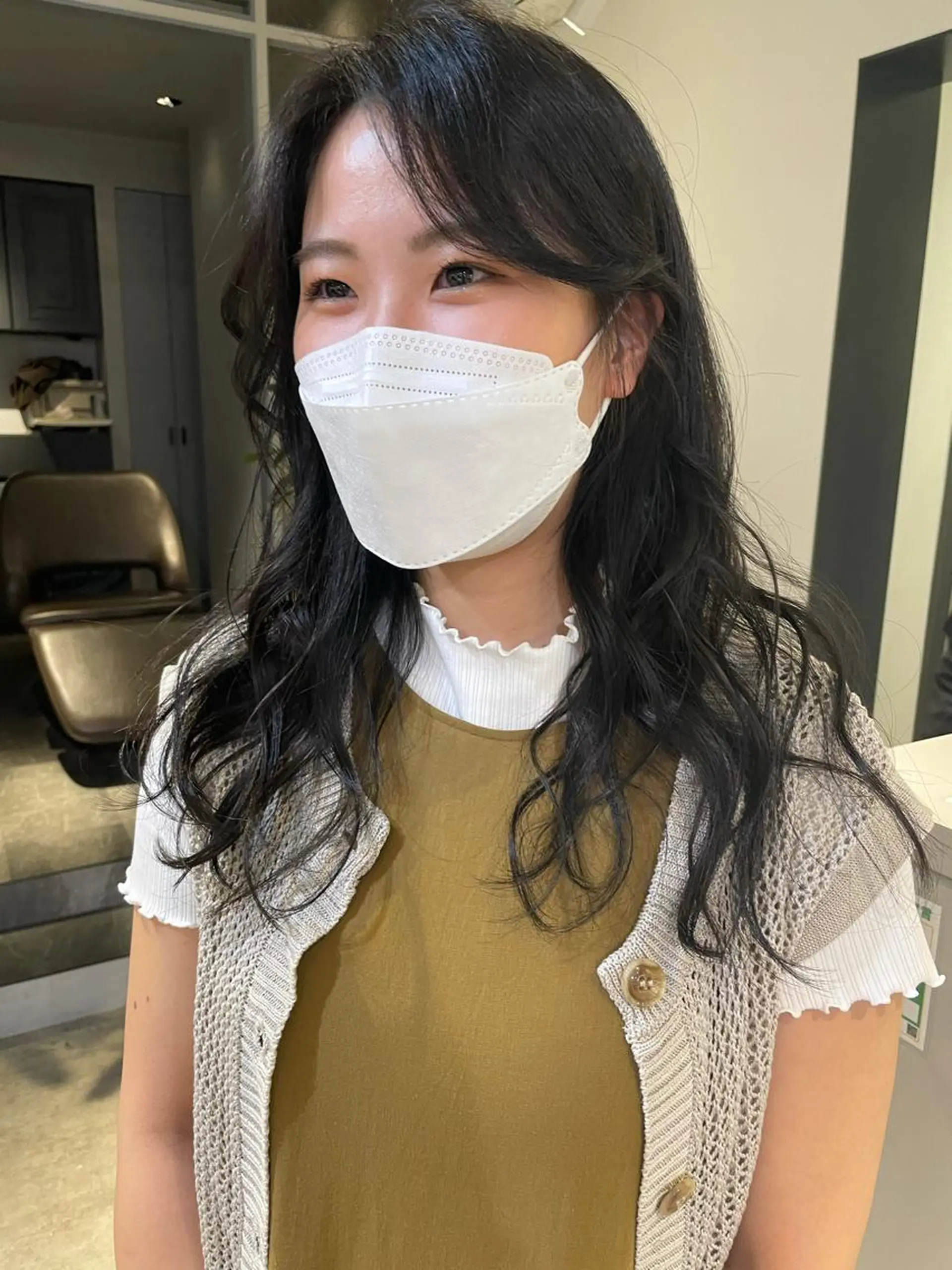 ロング カラー 斉藤 瑞恵のヘアスタイル