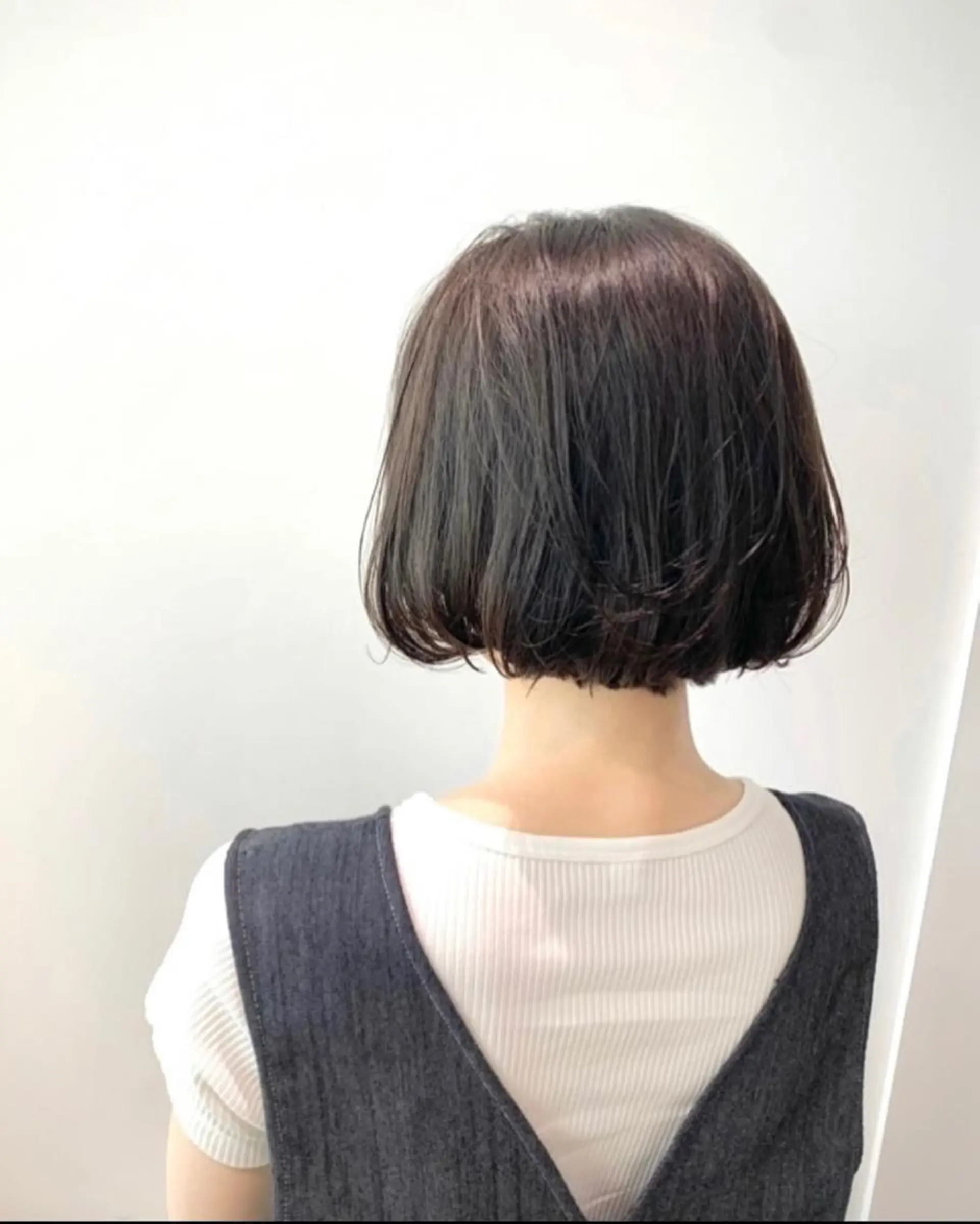 ショート カラー ピンクカラー ピンクパープル パープルカラー ボブ GO TODAY SHAiRE SALON 梅田店所属・柔らかくすみカラー ボブ/ショートのヘアスタイル