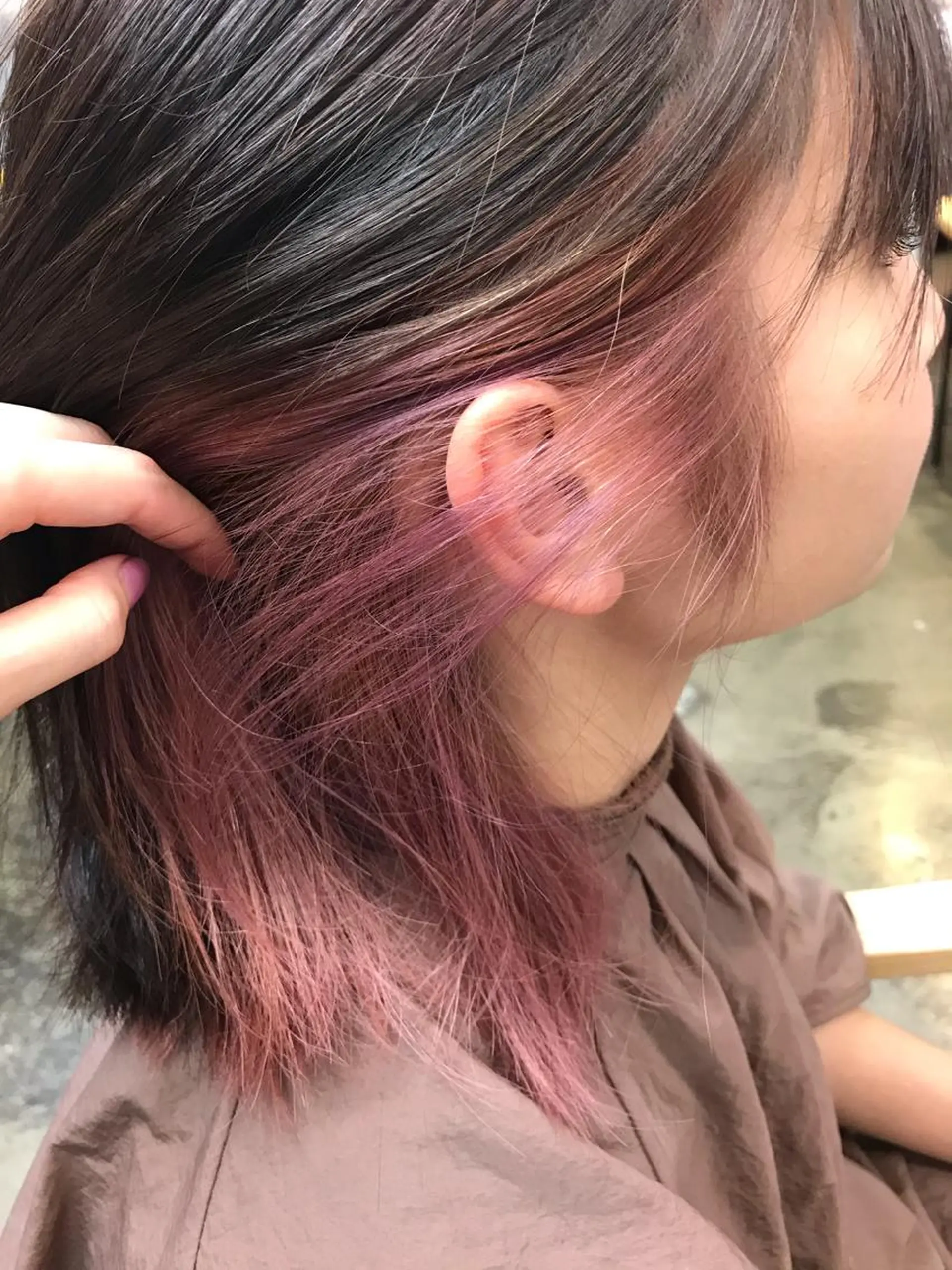 ミディアム カラー ハイトーン 🌷ハルミ🌷のヘアスタイル