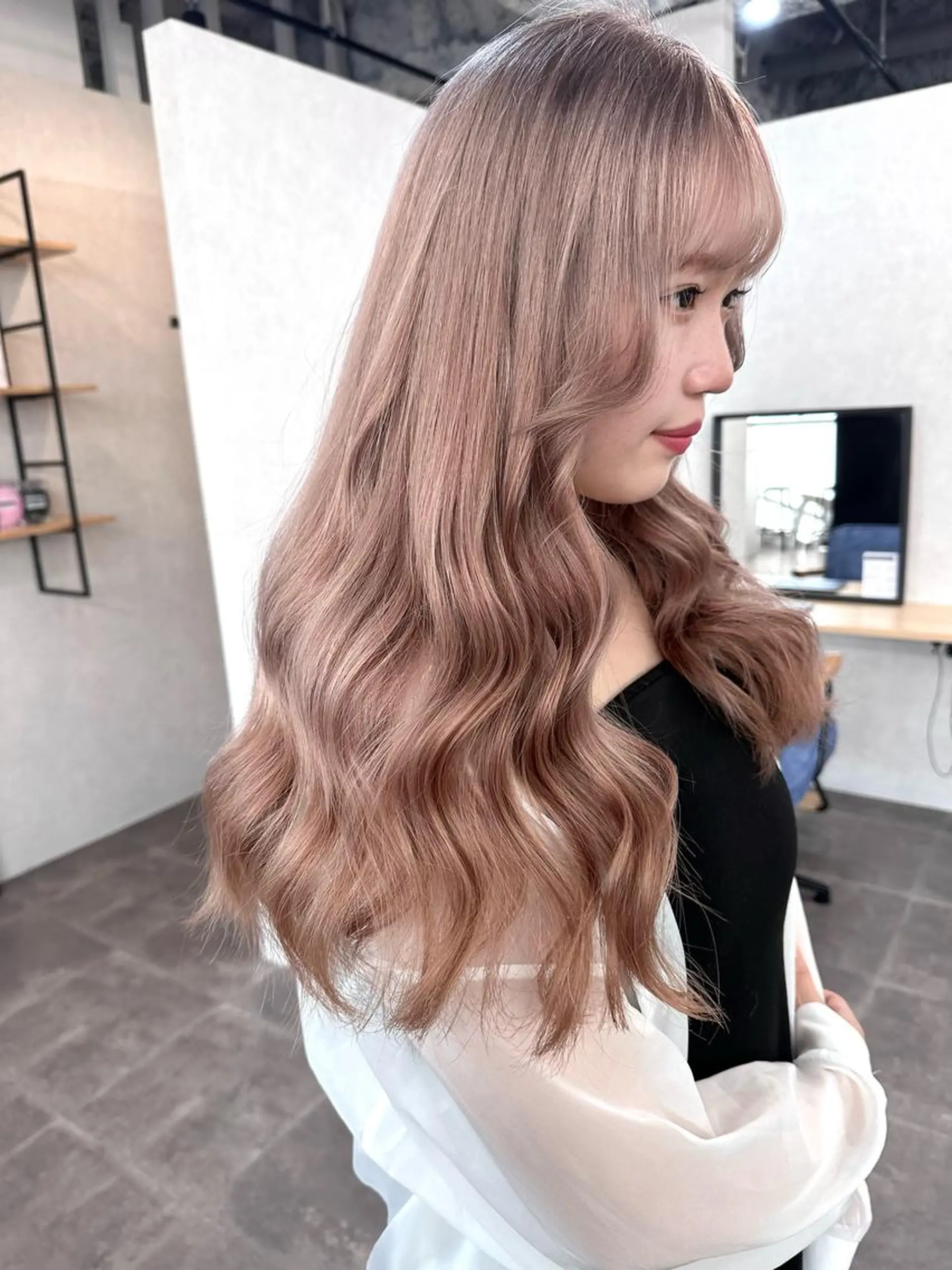 ロング ヘアカラー Aika 🖤のヘアスタイル