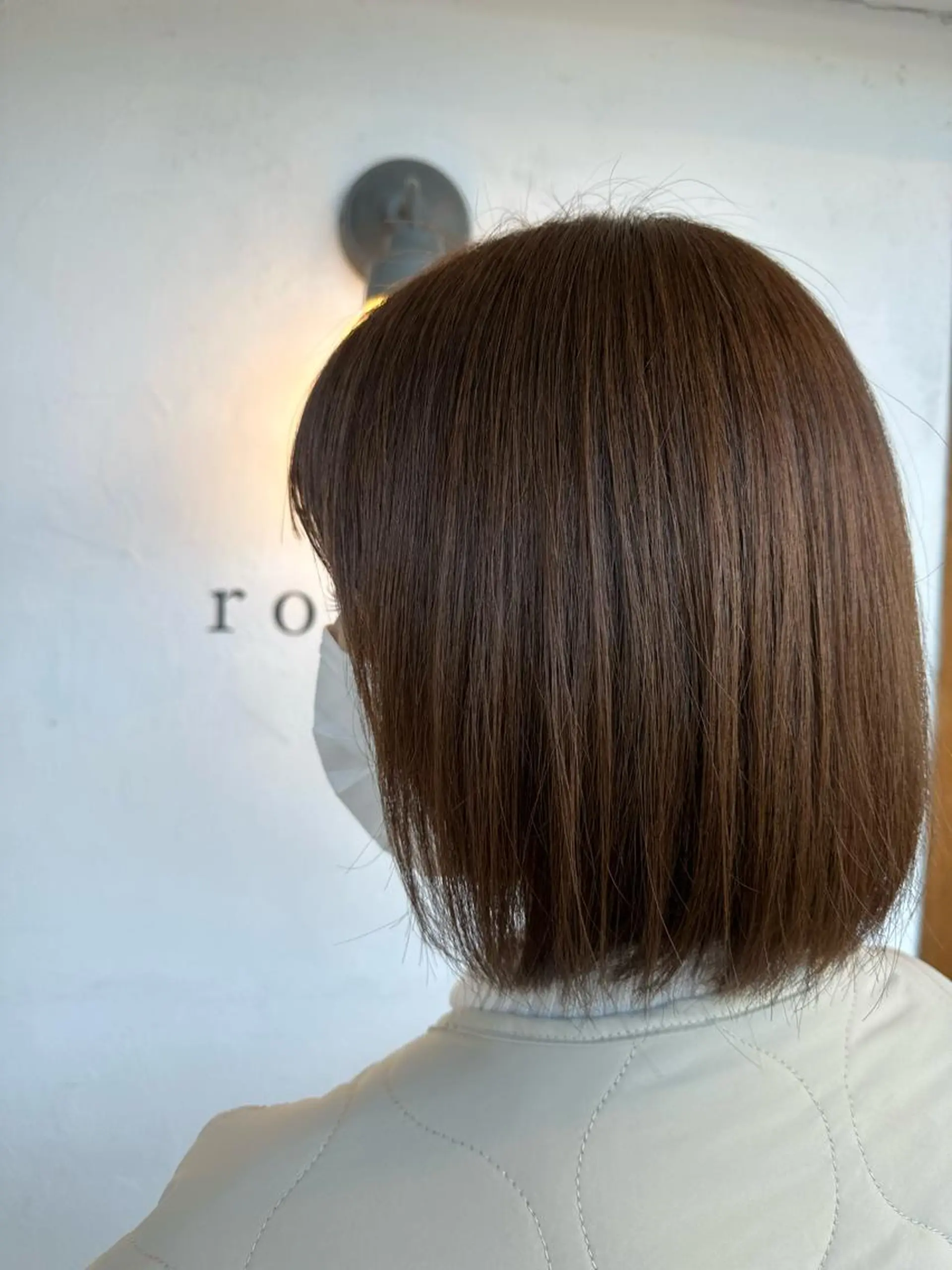 ミディアム ヘアカラー 丸山 莉杏のマツエク・マツパデザイン