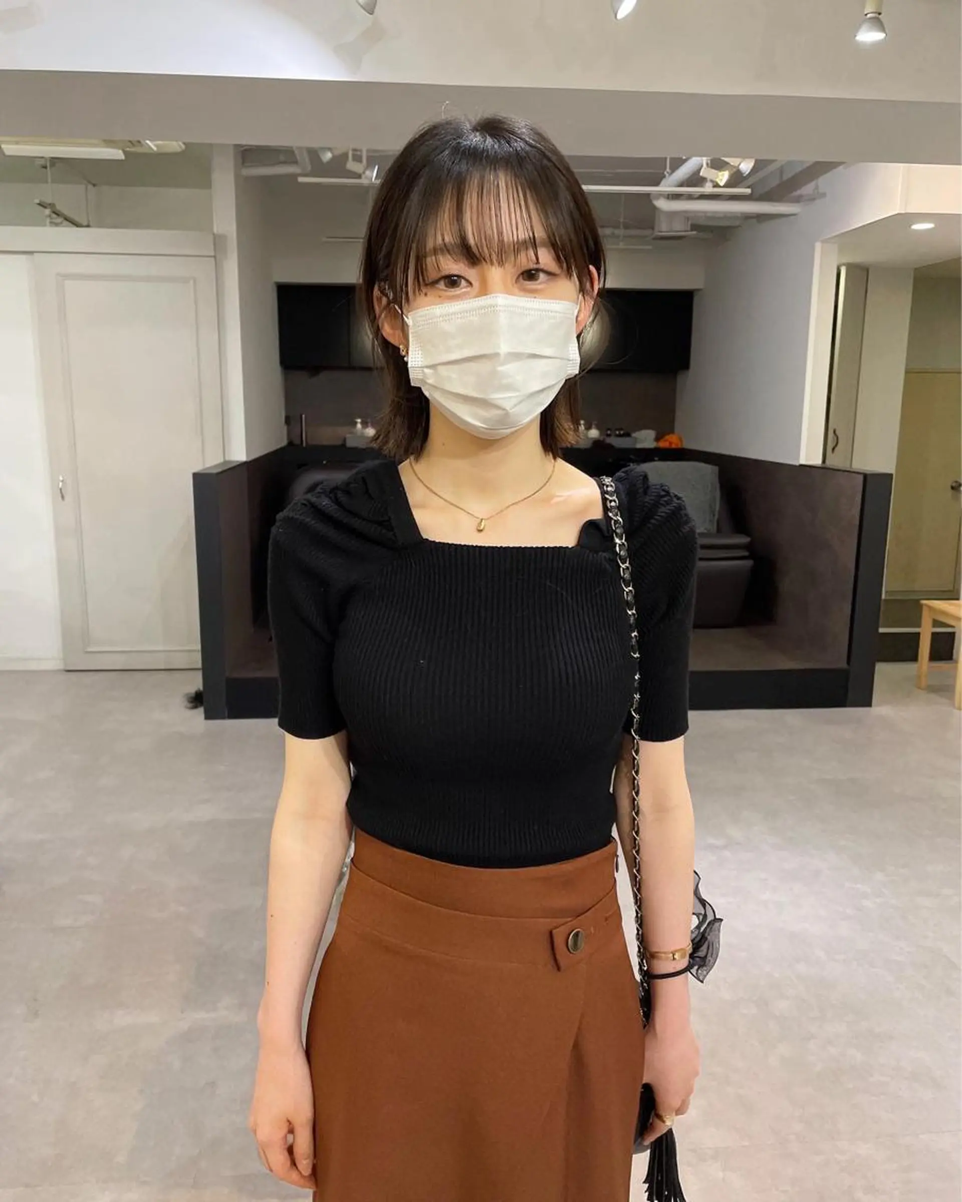 ショート パーマ* 顔まわり似合わせのヘアスタイル