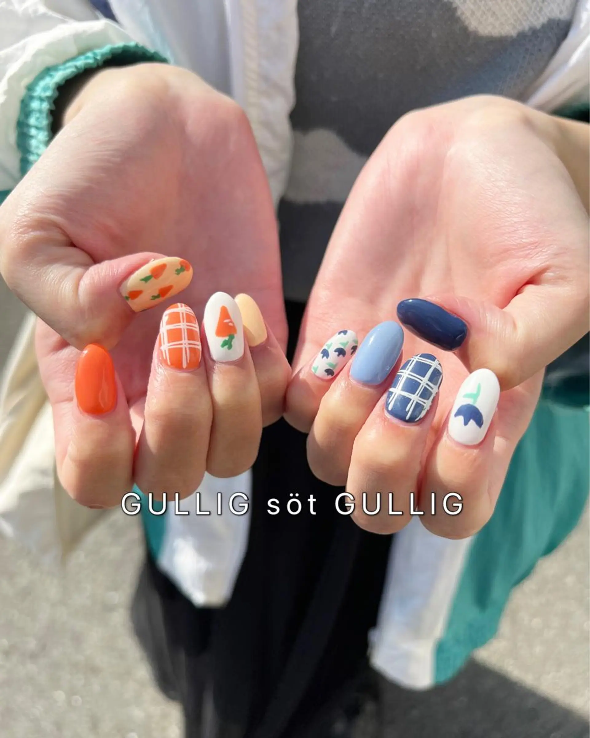 ネイル ハンドネイル フットネイル GULLIG söt GULLIGのネイルデザイン