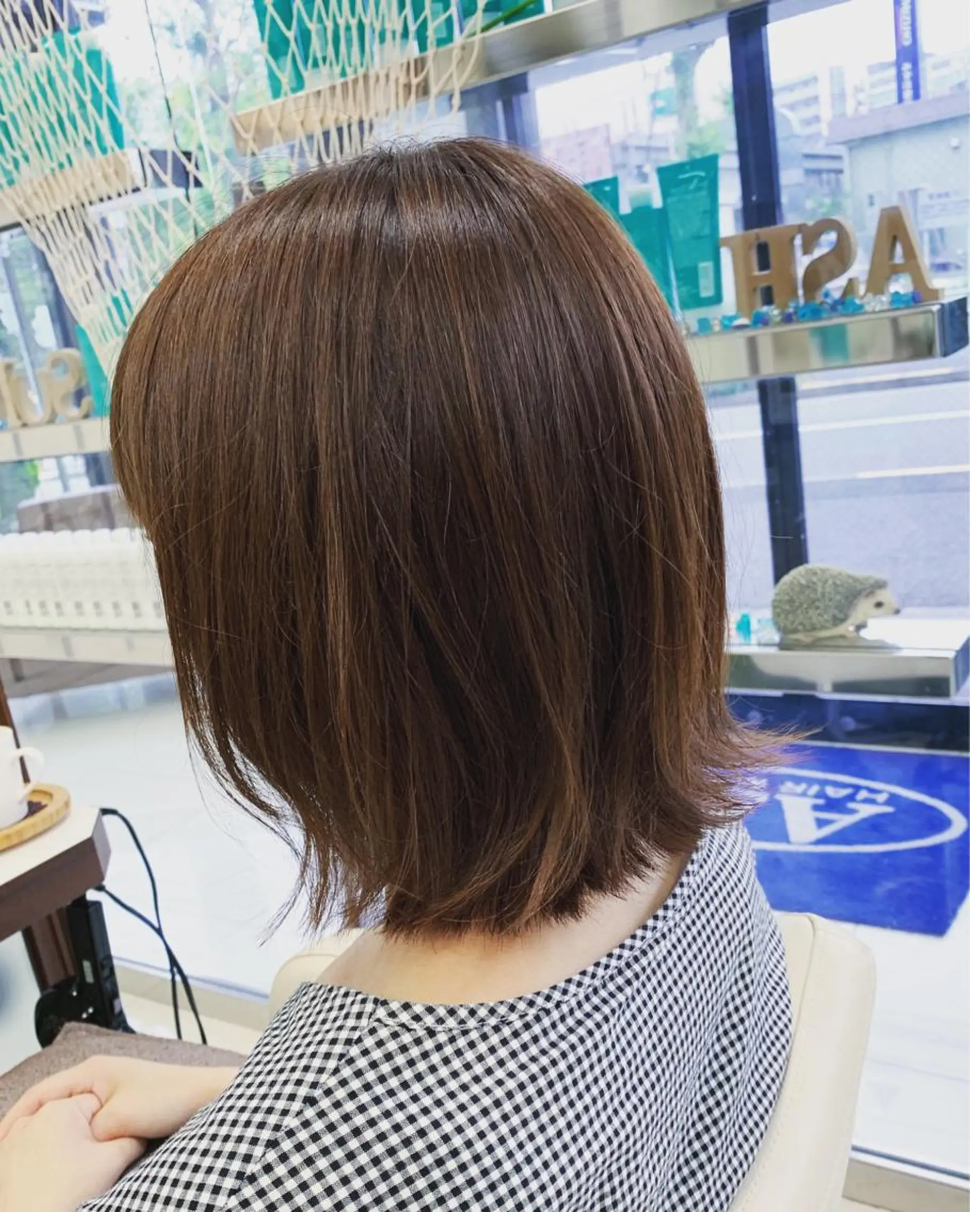 ミディアム ally新百合ヶ丘 フジムラユウスケのヘアスタイル