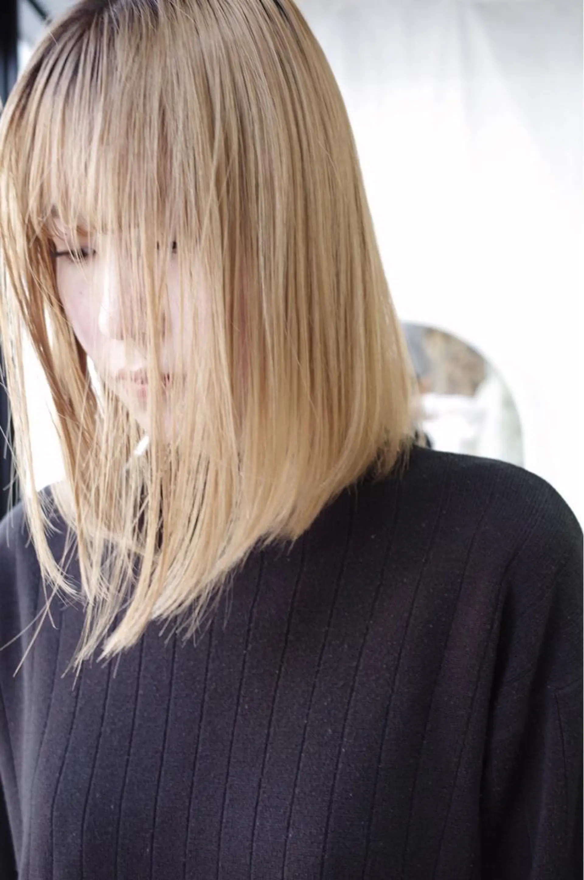 ミディアム カラー ヘアカラー suvvy hairsalonのヘアスタイル