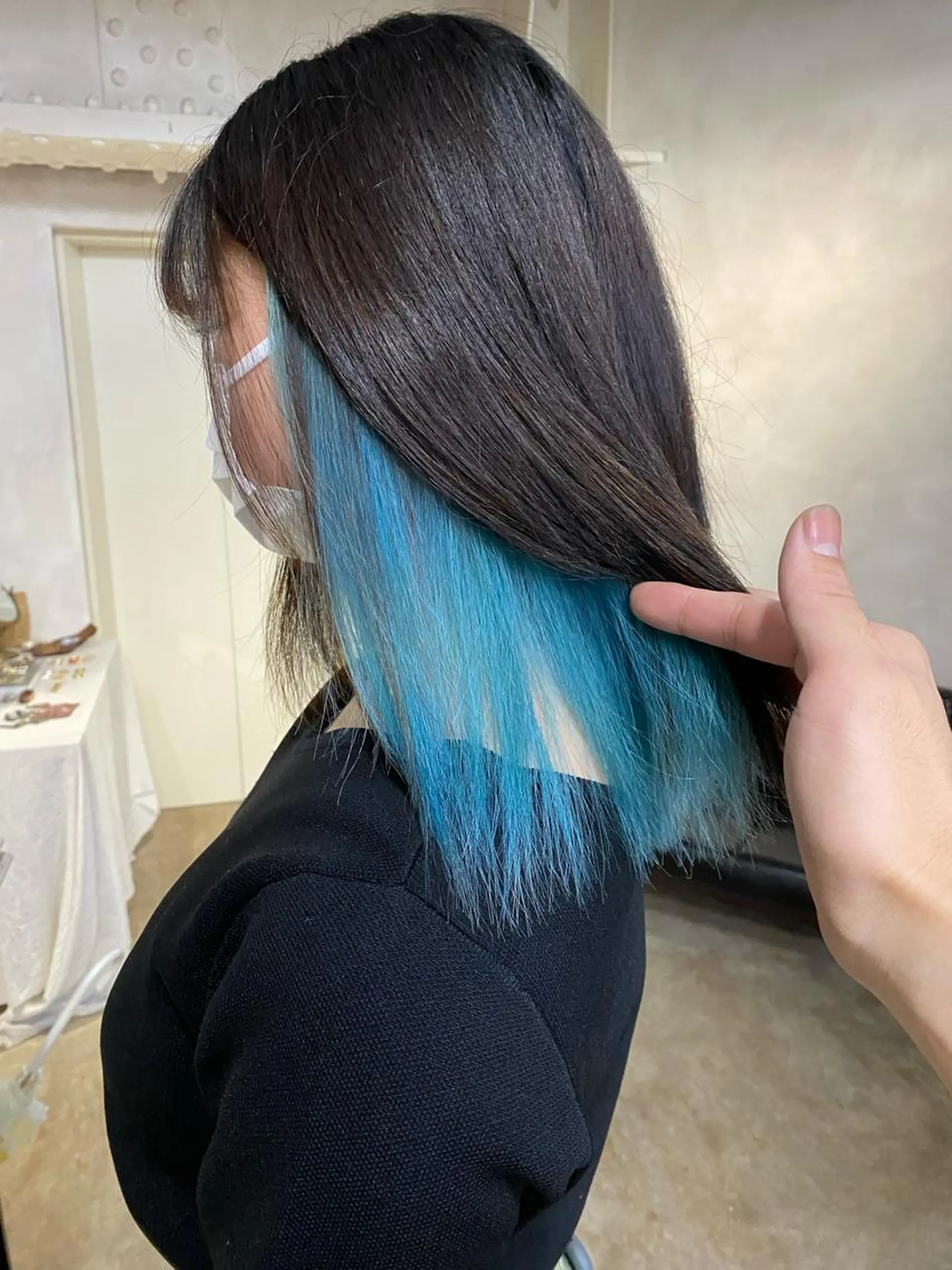 ミディアム カラー ブリーチ インナーカラー ヘアカラー ALLY（アリー）所属・ミニモお気に入り数 No.1宍戸雄弥のヘアスタイル