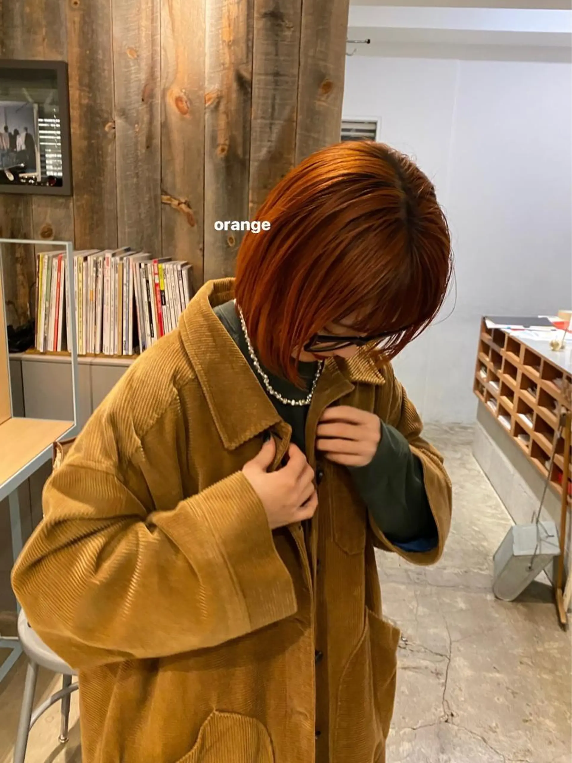 ショート カラー カット ヘアカラー トリートメント 暖色/レイヤーカット 🌙オノユリカのヘアスタイル