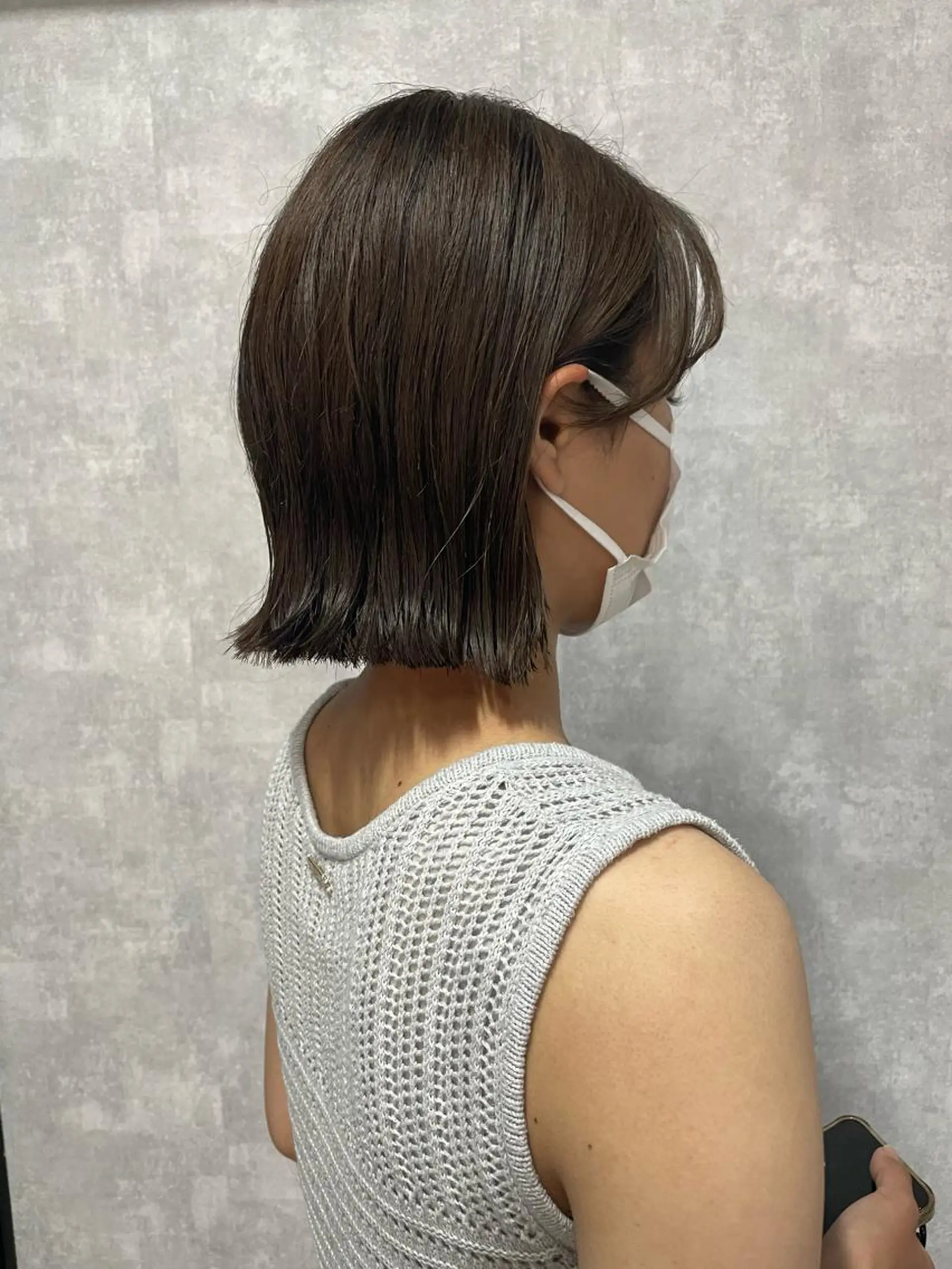 ショート 切りっぱなしボブ ショートボブ ハンサムショート 丸みショート アッシュ C’LD hair produce /シールドヘア所属・モテ髪/ボブ/ショー ト/アダチフウトのヘアスタイル
