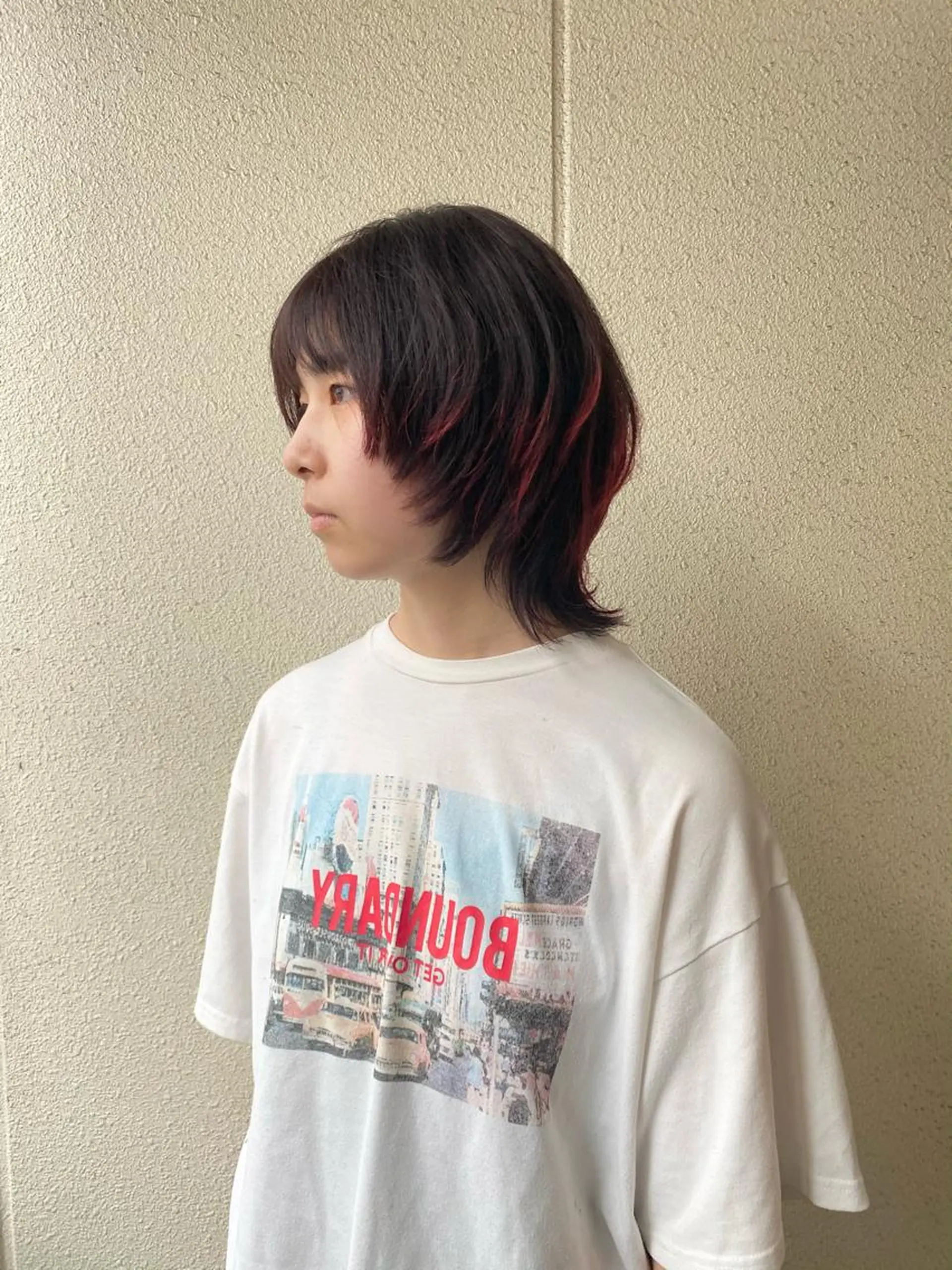 ショート カラー ウルフカット カット ヘアカラー トリートメント ボブ/レイヤー/ ウルフ/池澤慎人のヘアスタイル