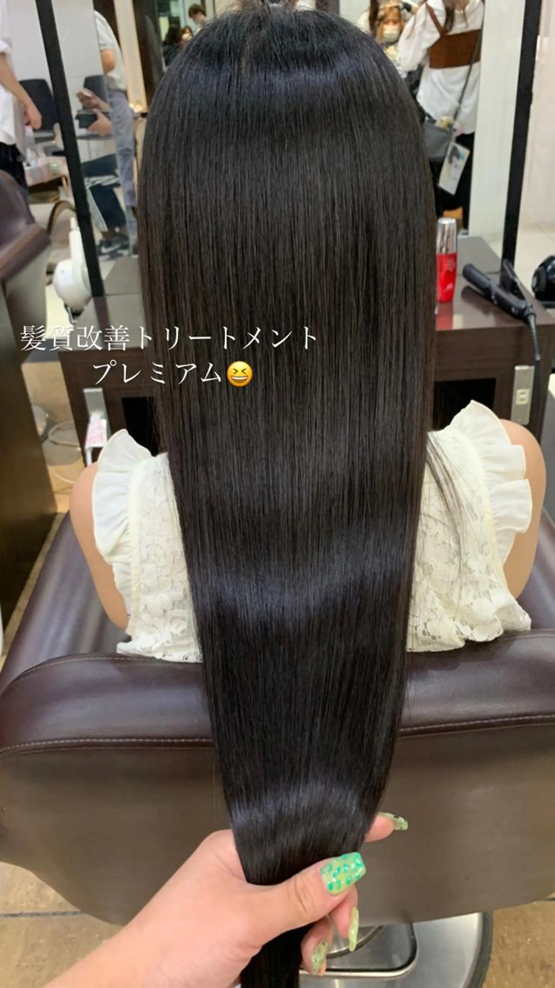 ロング トリートメント トリートメント AMI ウルフパーマ/メンズのヘアスタイル