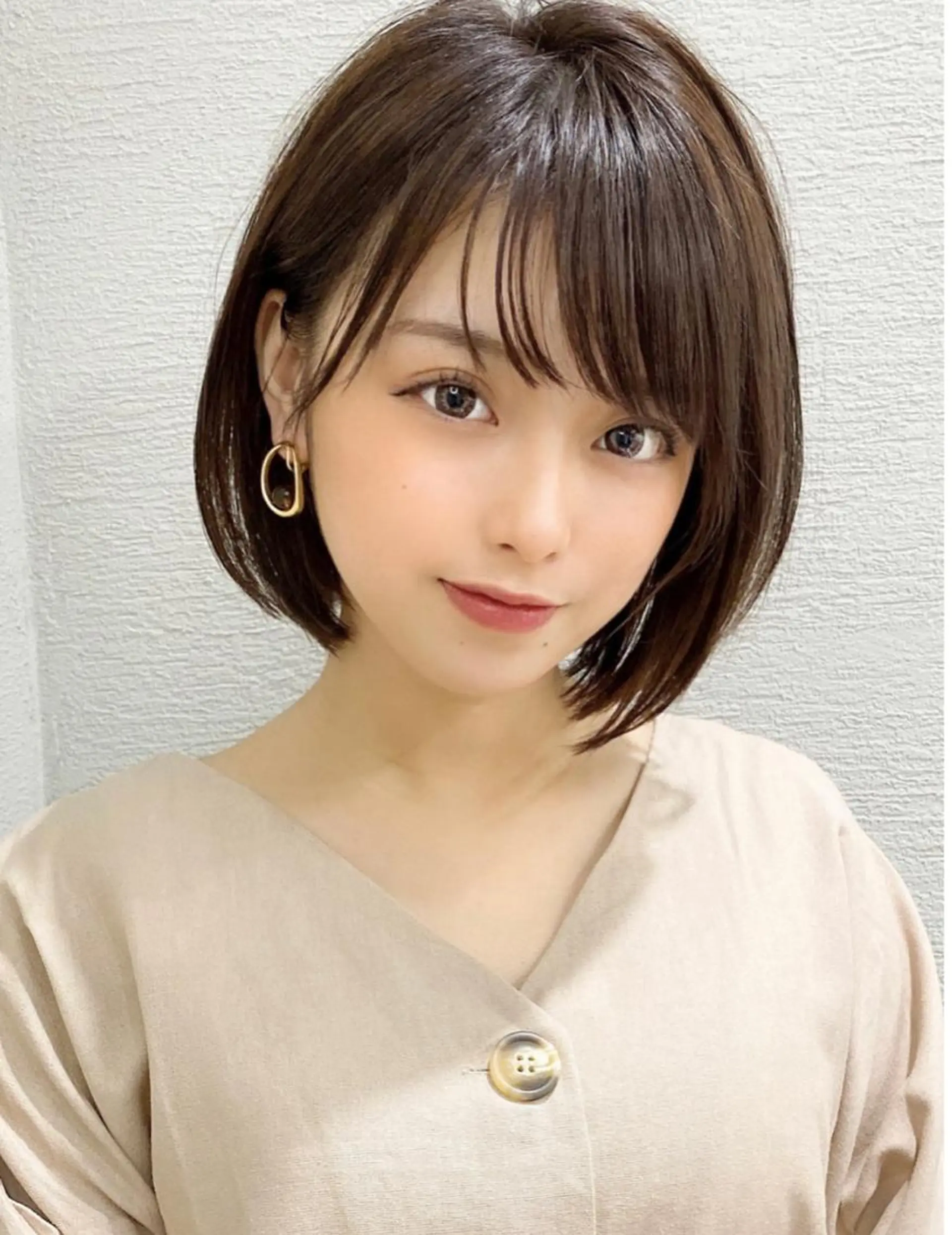 ショート ボブ 似合わせカット カット ヘアカラー トリートメント 【愛され小顔カット】 YOSHIKIヘアのヘアスタイル