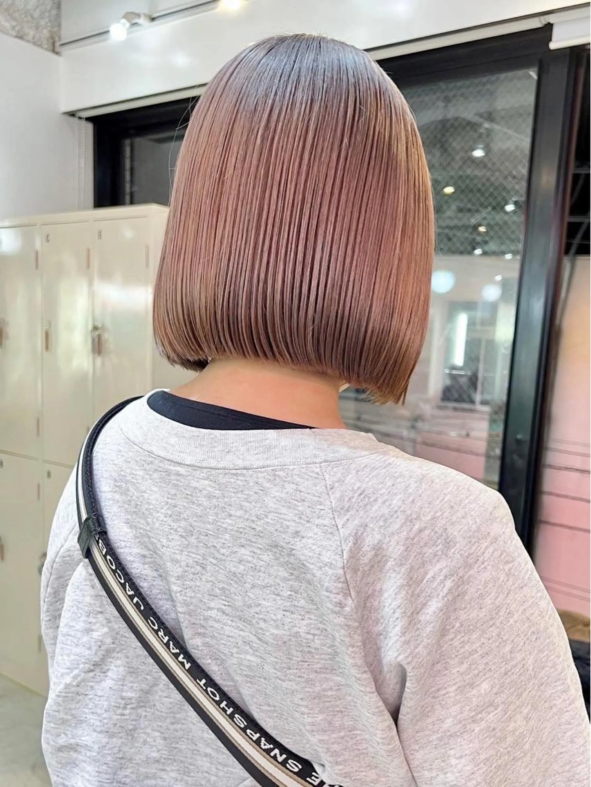 ショート カラー カット ヘアカラー トリートメント 🌈ベージュ艶髪🌈 ボブ/ユウトのヘアスタイル
