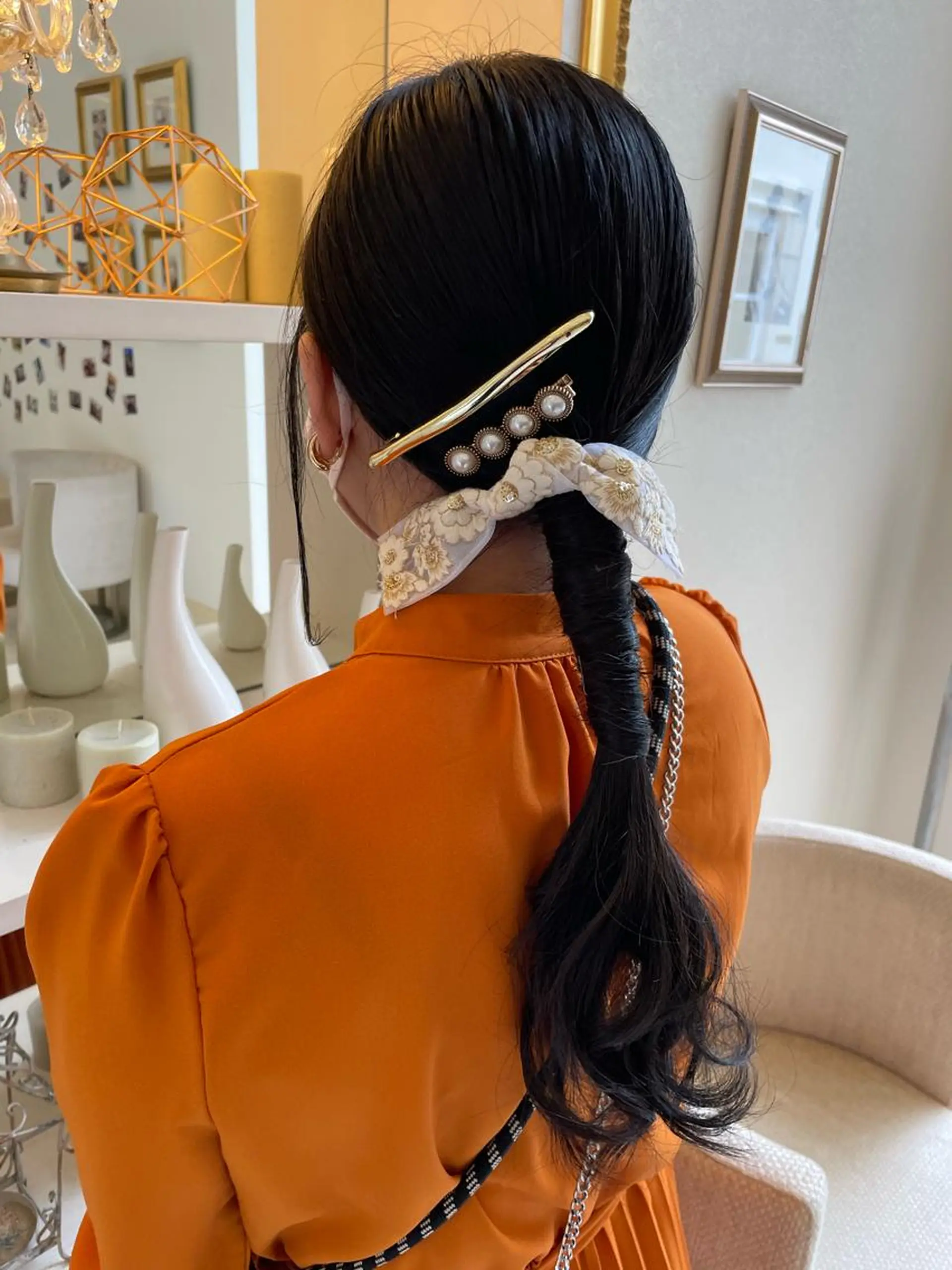 ヘアアレンジ オノ アカネのヘアスタイル