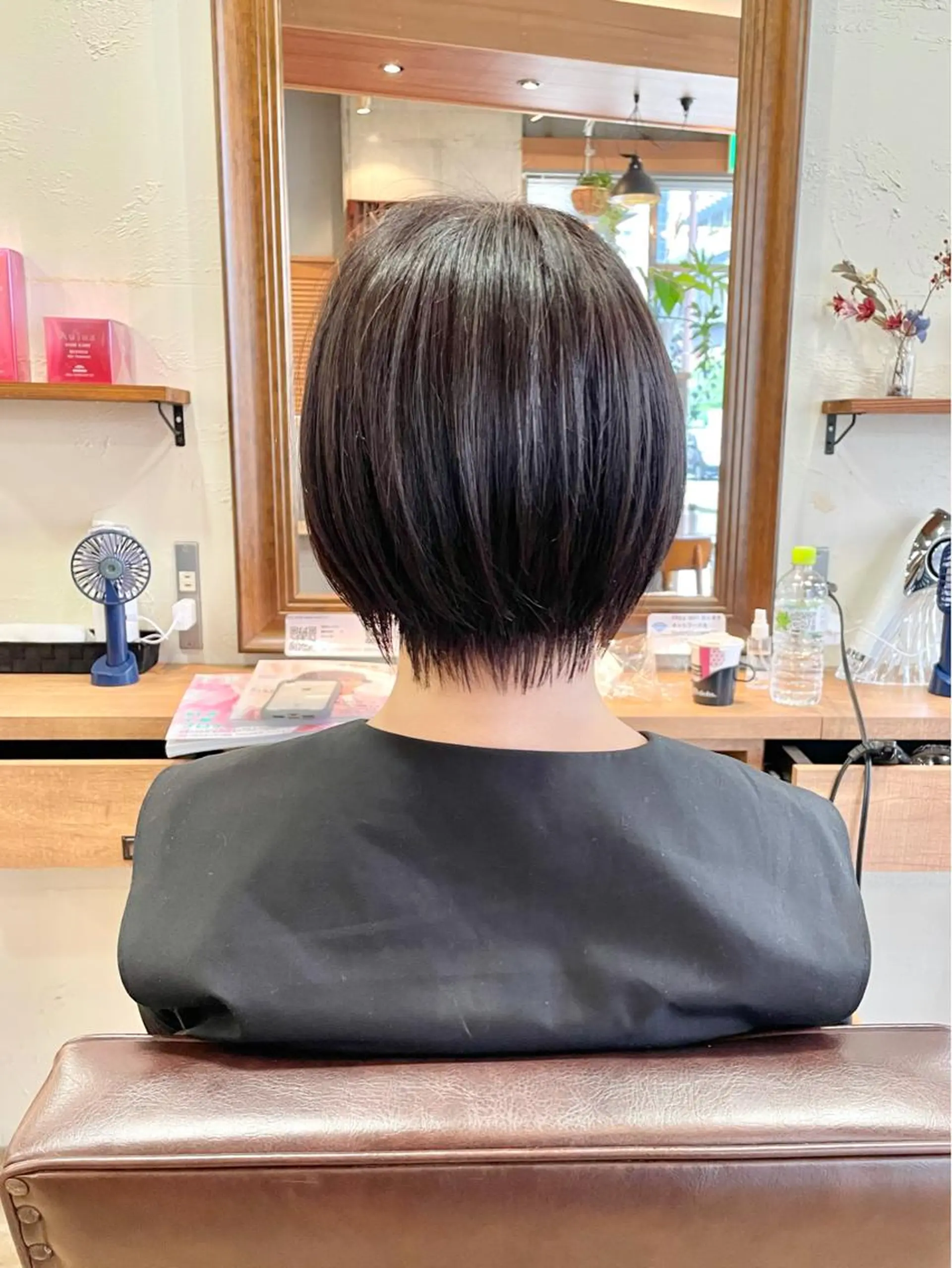 ショート カット トリートメント ショート/レイヤー/ ボブ/縮毛矯正のヘアスタイル