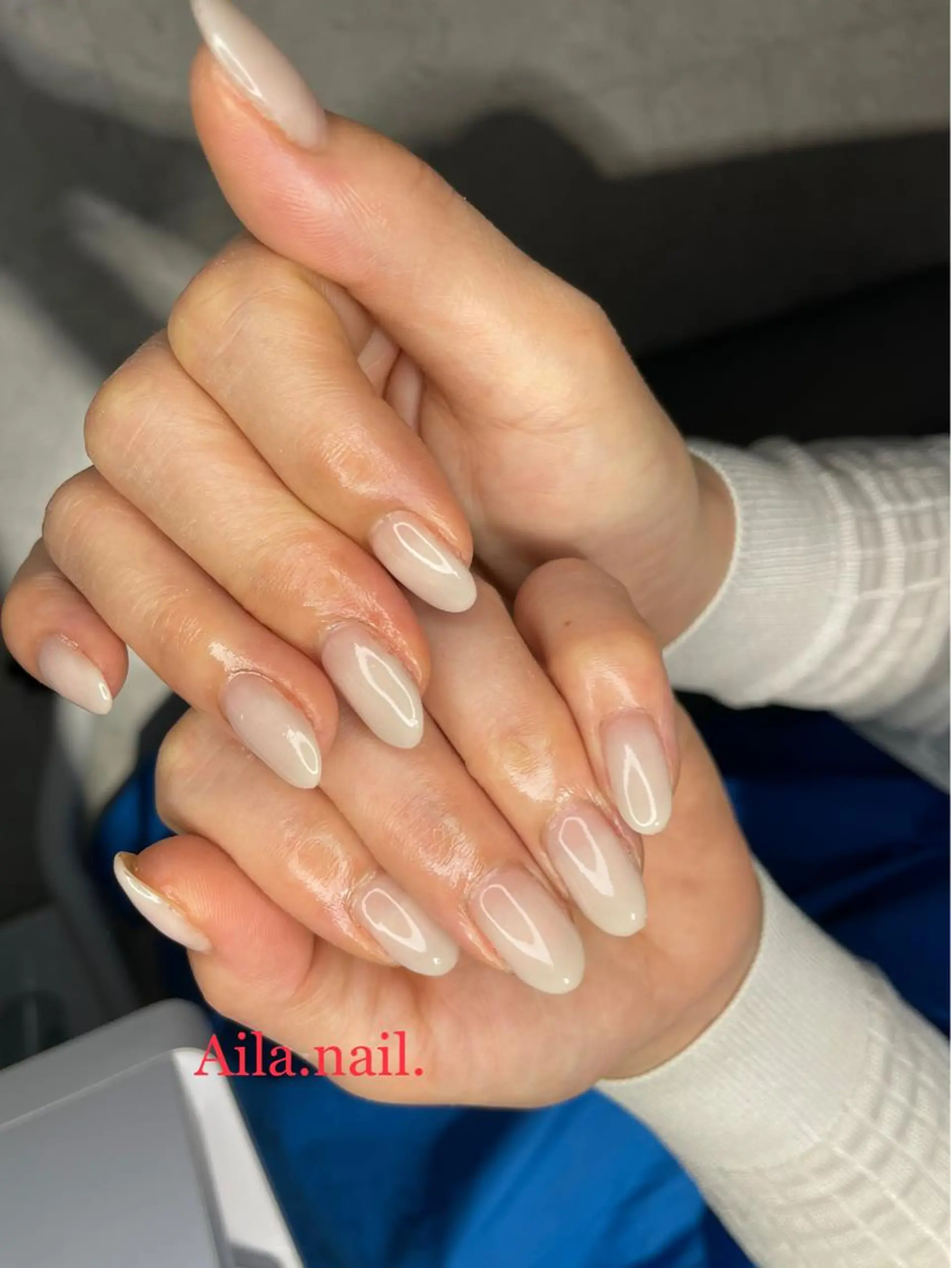 ネイル ワンカラーネイル ハンドネイル フットネイル HAIR MAKE Aila所属・Aila.nail _F_AYUMIのネイルデザイン