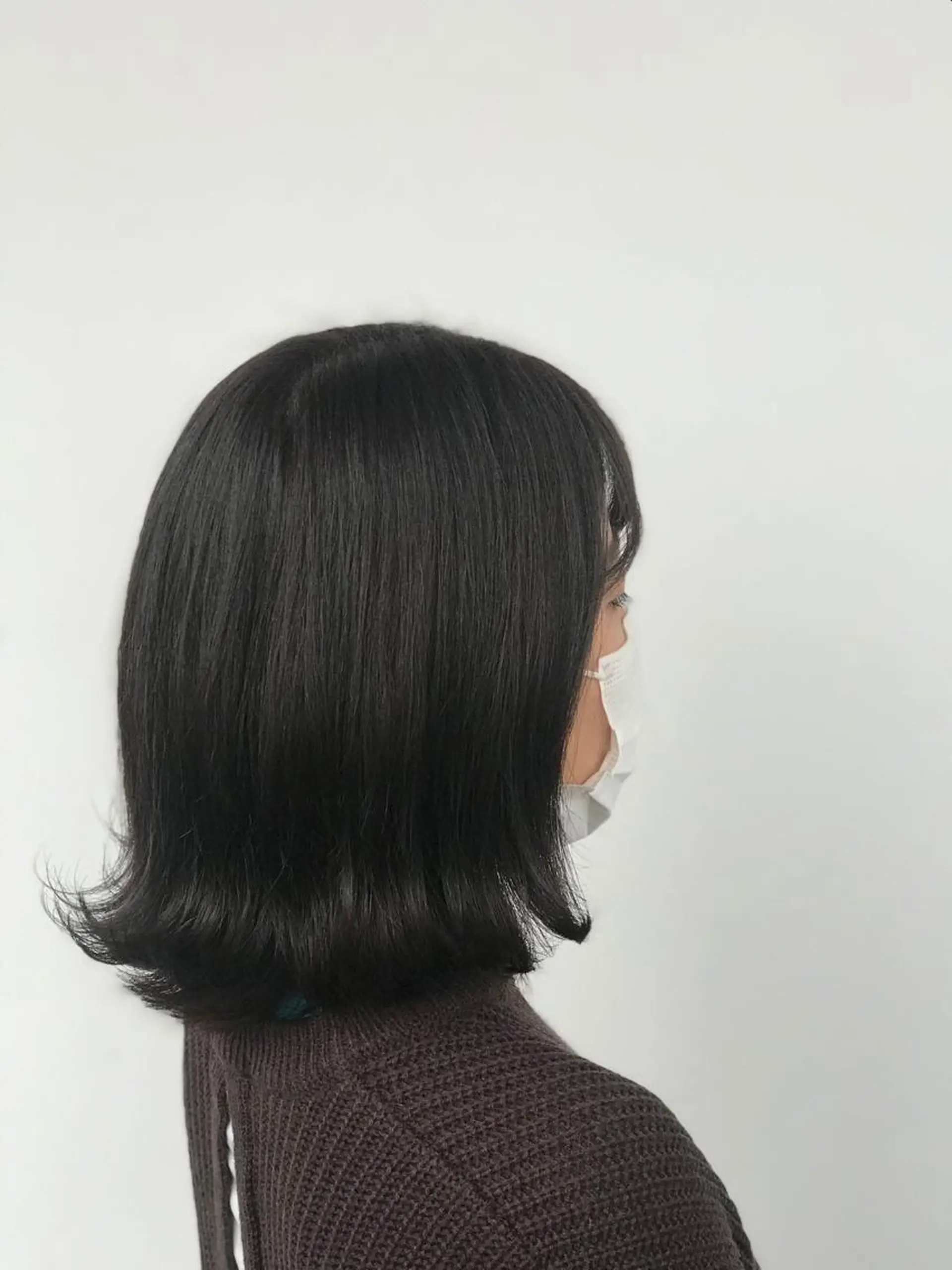 ミディアム 外ハネヘア 下條 真のヘアスタイル