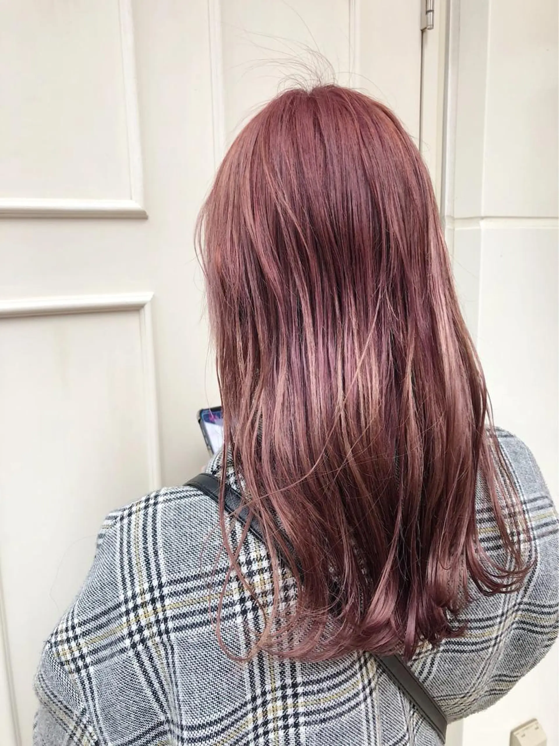 セミロング カラー ピンクカラー 🫟Blanco🫟 Color&Careのヘアスタイル