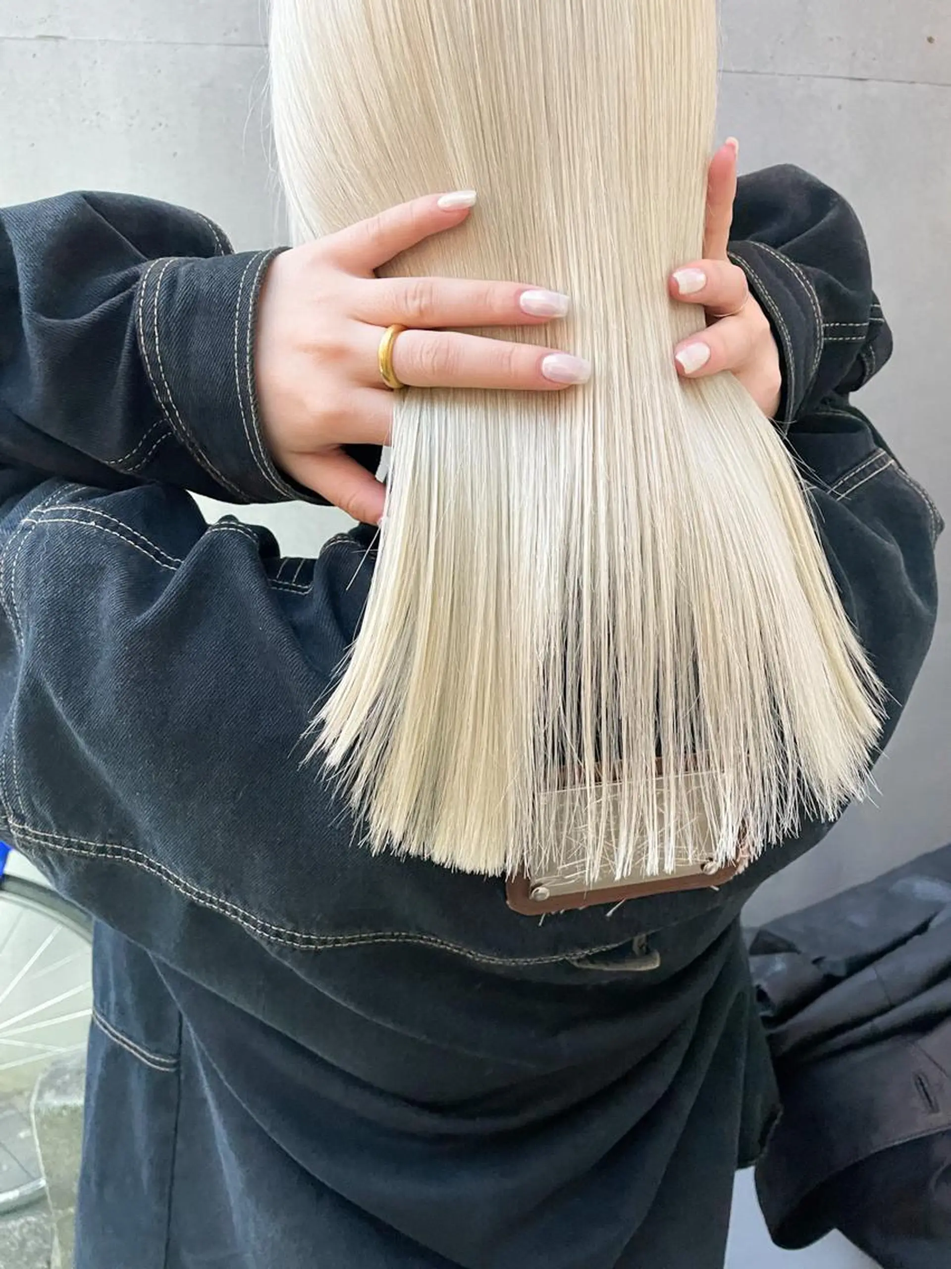 ミディアム 透明感カラー🥣 大平優香のヘアスタイル