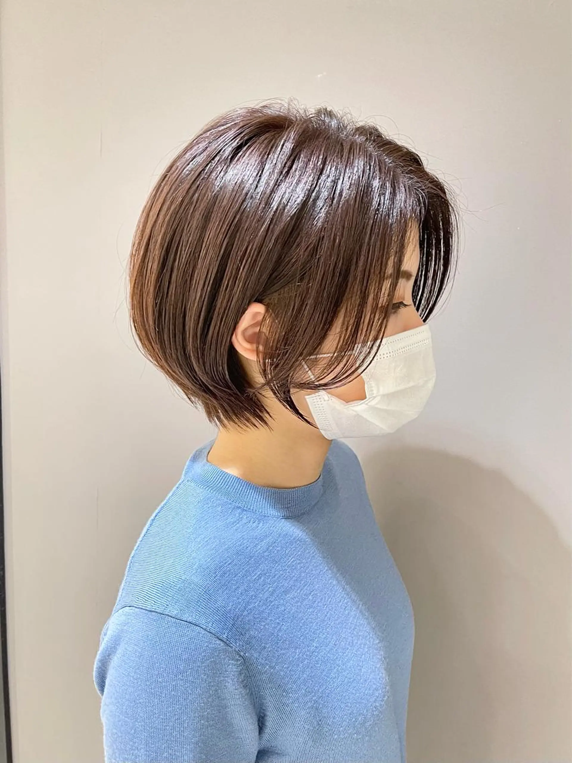 ショート ショートボブ ハンサムショート 丸みショート ボブ ショートヘア 荻窪/ショートヘア✨ ショートボブ長松大哉のヘアスタイル