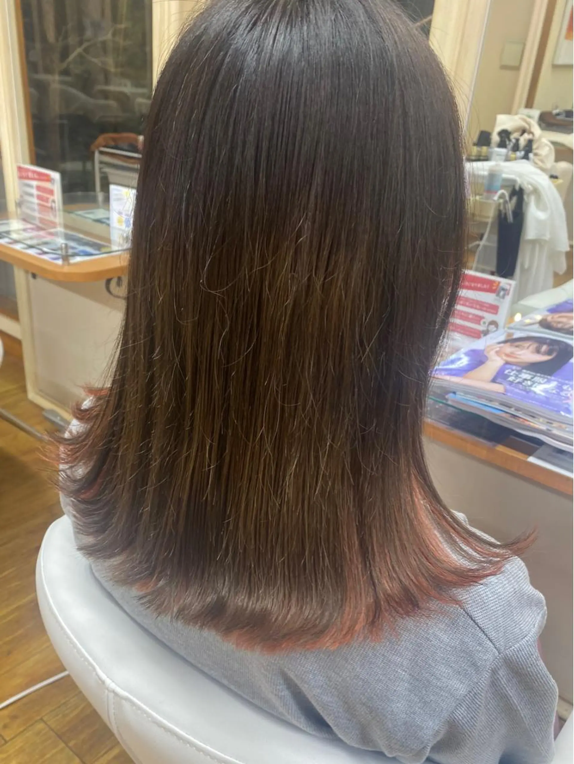 ミディアム カラー カット sagedoue MIZUKI✂️のヘアスタイル