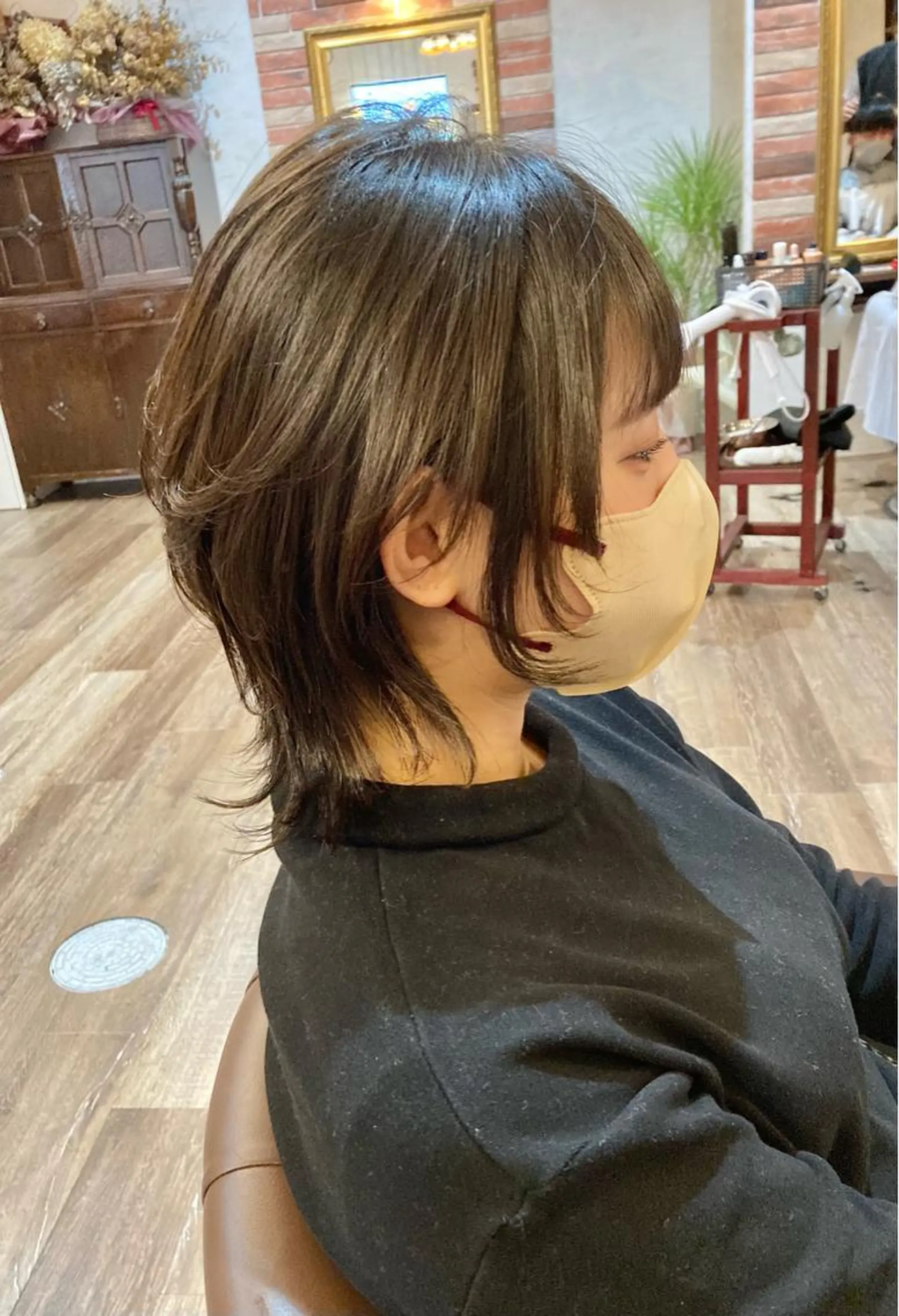 ショート カット ヘッドスパ 馬場 百合恵のヘアスタイル