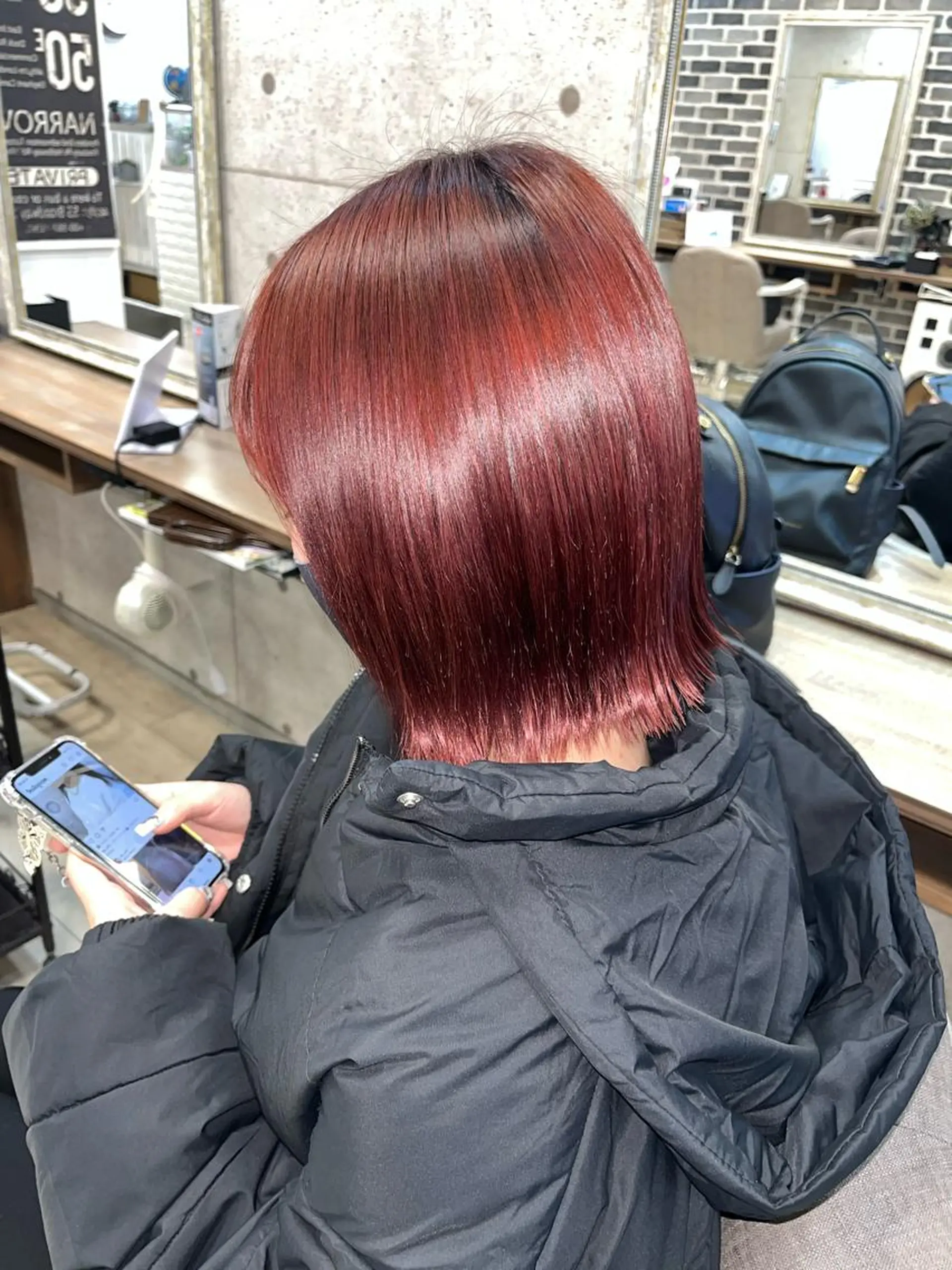 ミディアム カラー 当日予約◎ risaのヘアスタイル