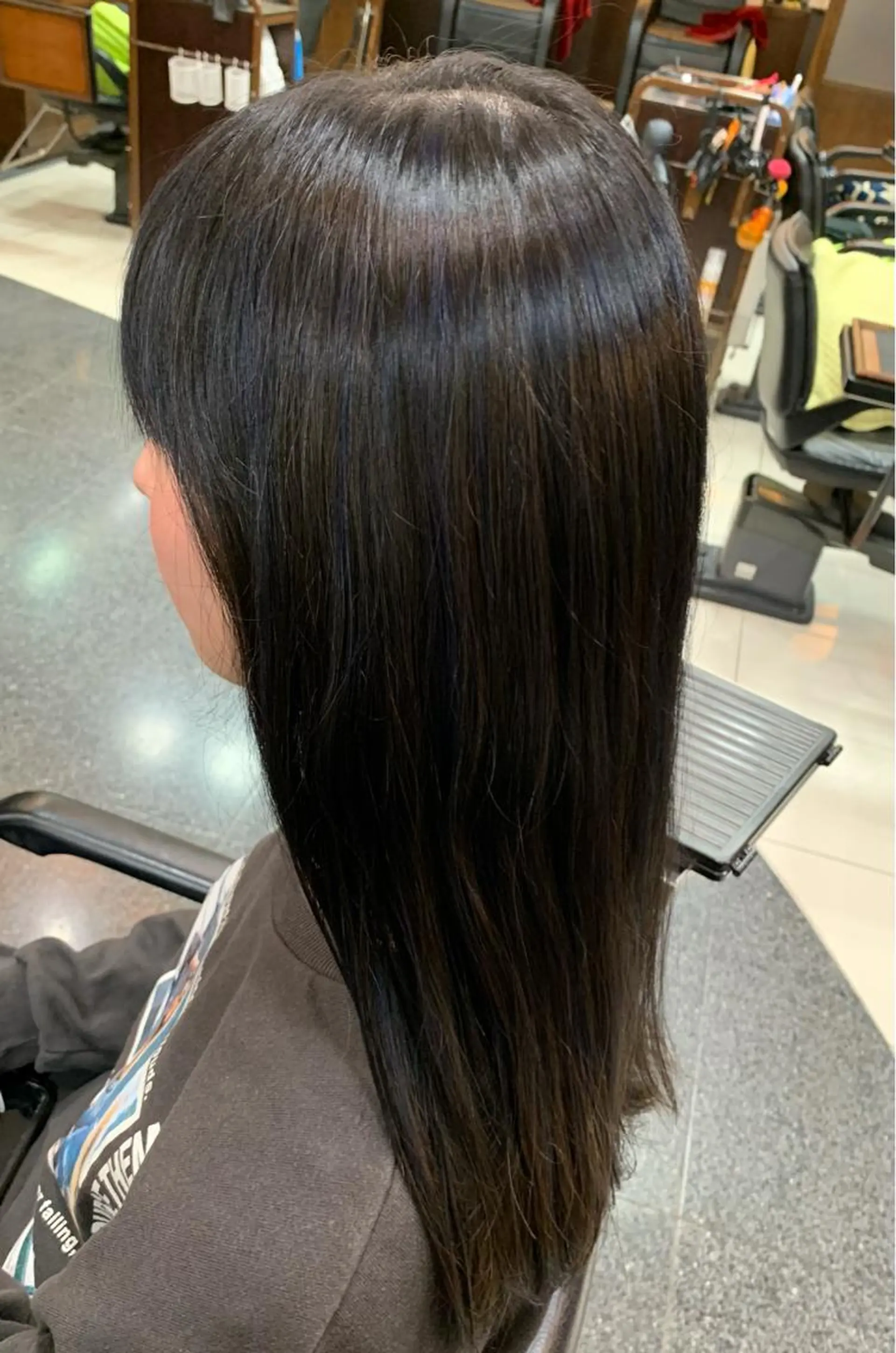 ロング 谷川 由子のヘアスタイル