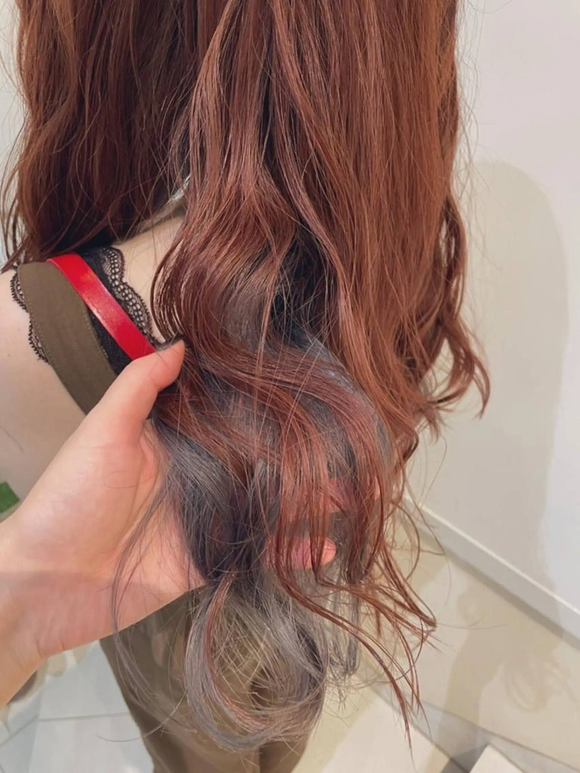 ロング カラー デザインカラー インナーカラー 極艶透明感カラー💖 髪質改善/出雲つぐみのヘアスタイル